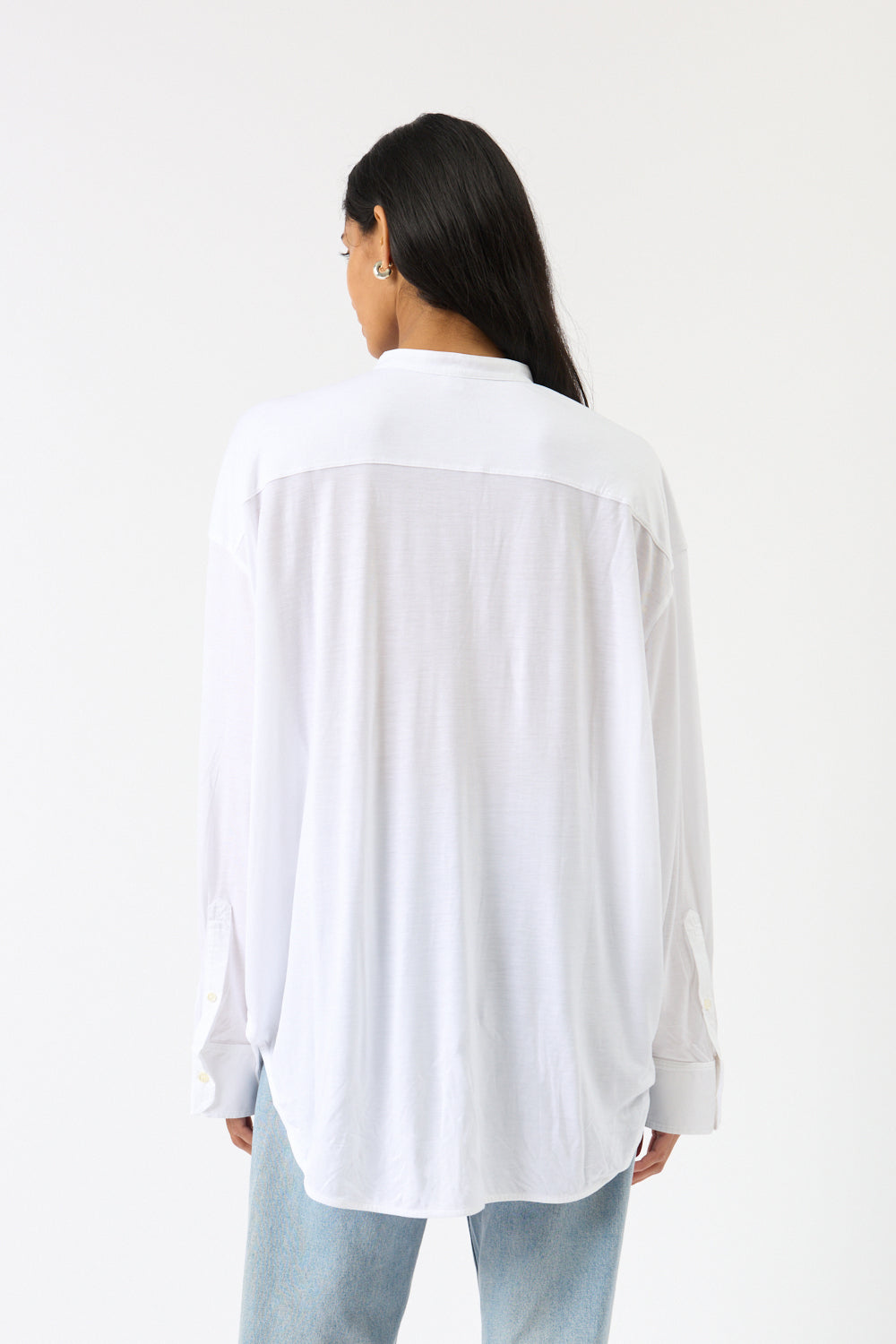 Toteme - Chemisier long en jersey fluide