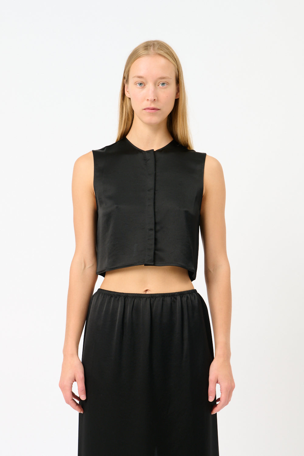 Gilet LESET Barb a girocollo