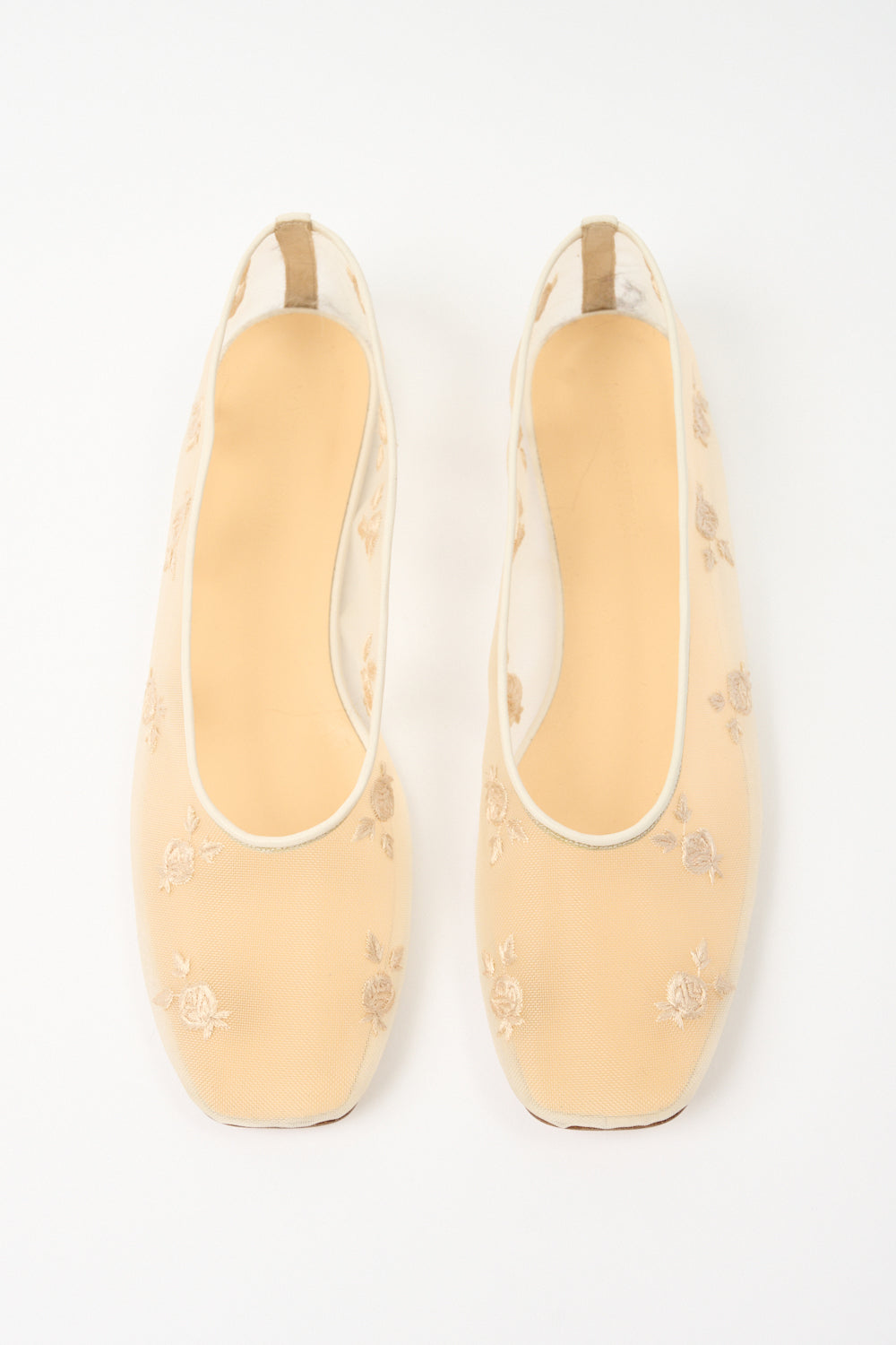 Embroidery Ballet Flats