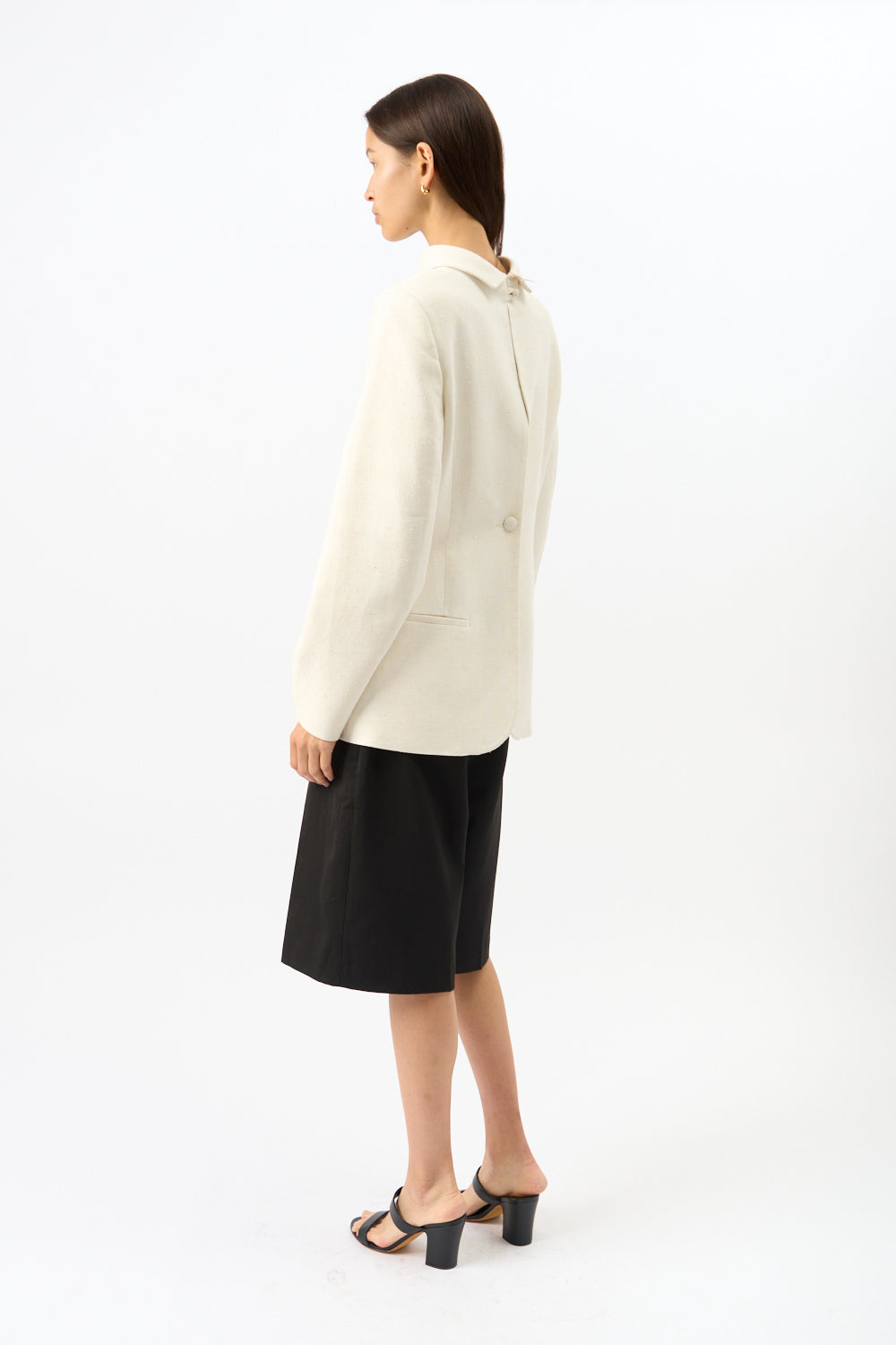Róhe Reversed Blazer Top