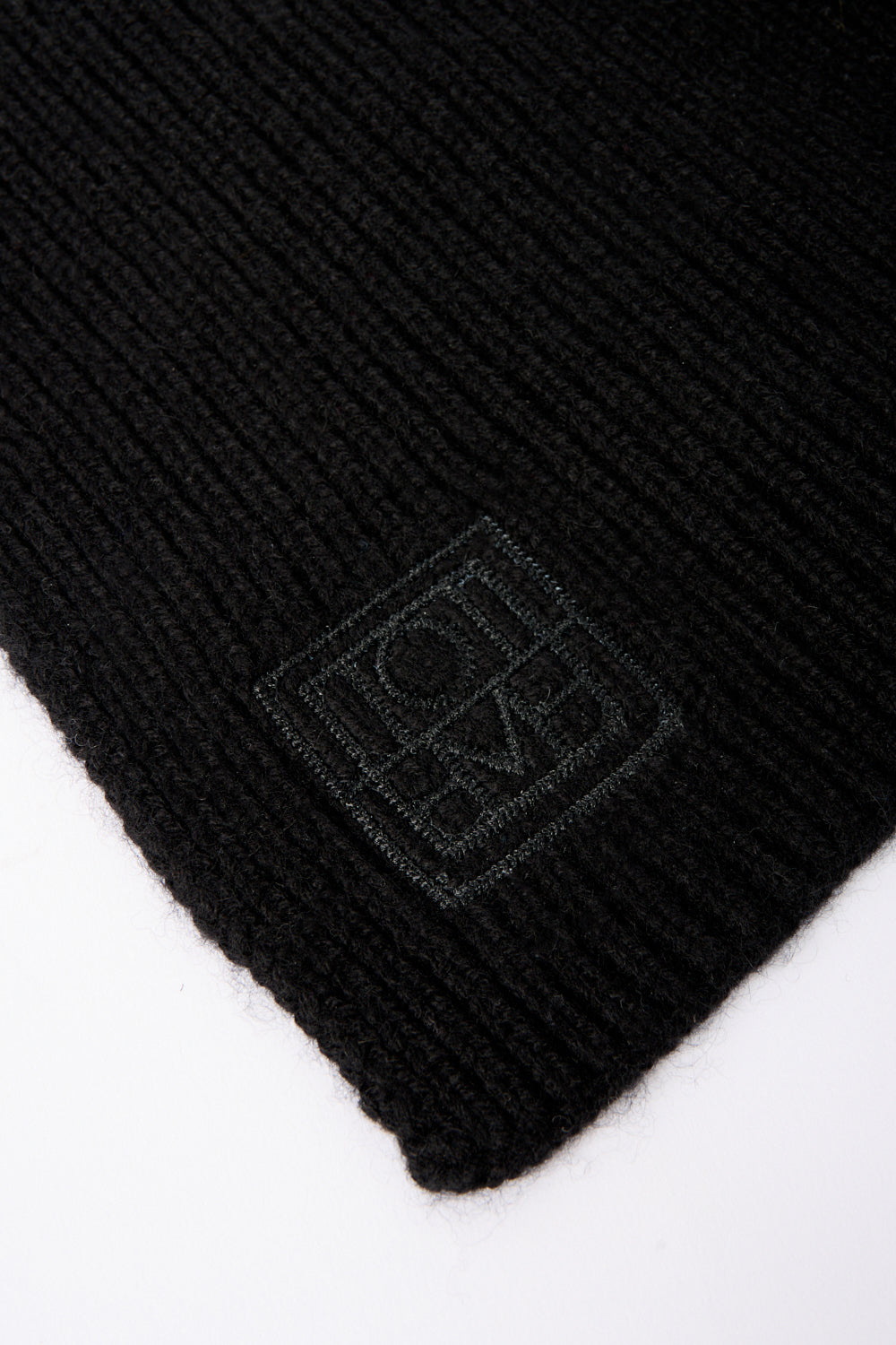 刺繡 Monogram 羊毛羊絨圍巾