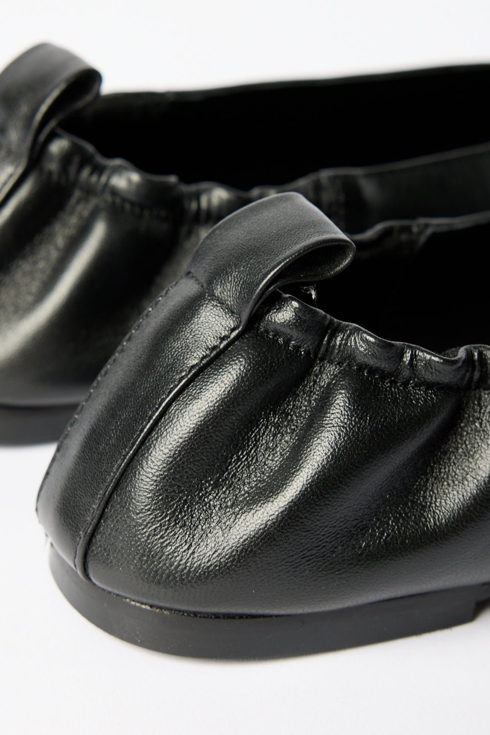 A.Emery Brie Leather Ballerina Flats - Bessette