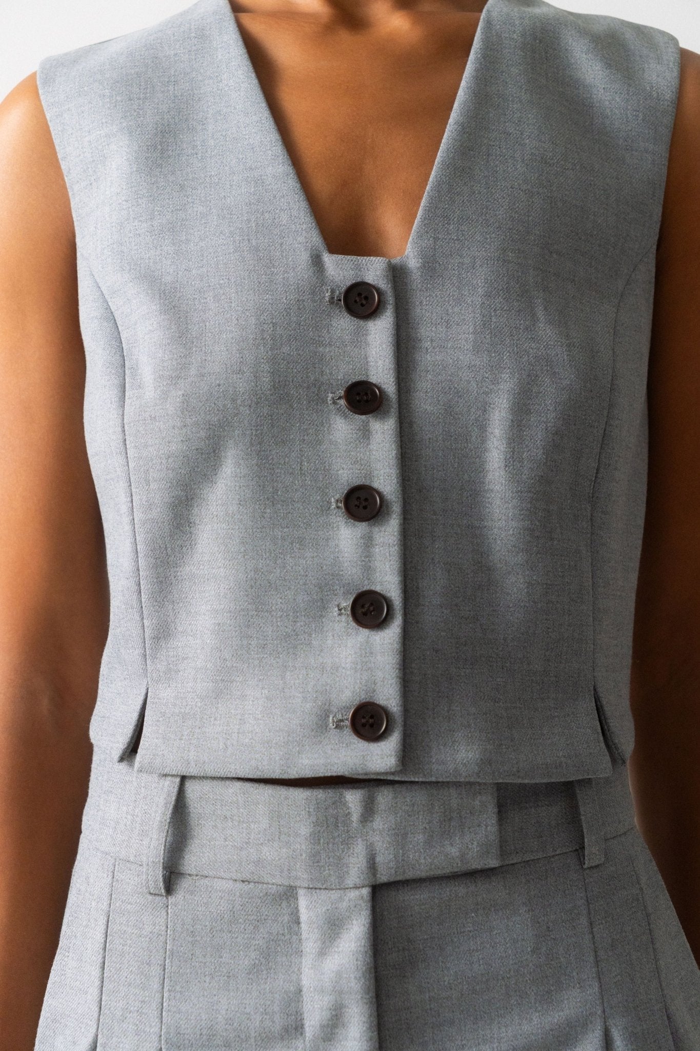 By Malene Birger Bettas Wool Waistcoat - Bessette