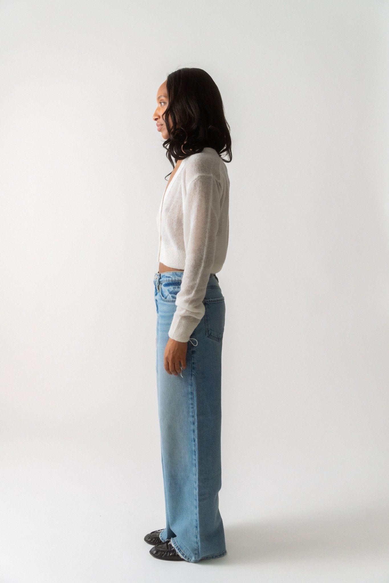 Cecile Bahnsen Vicki Cardigan White - Bessette