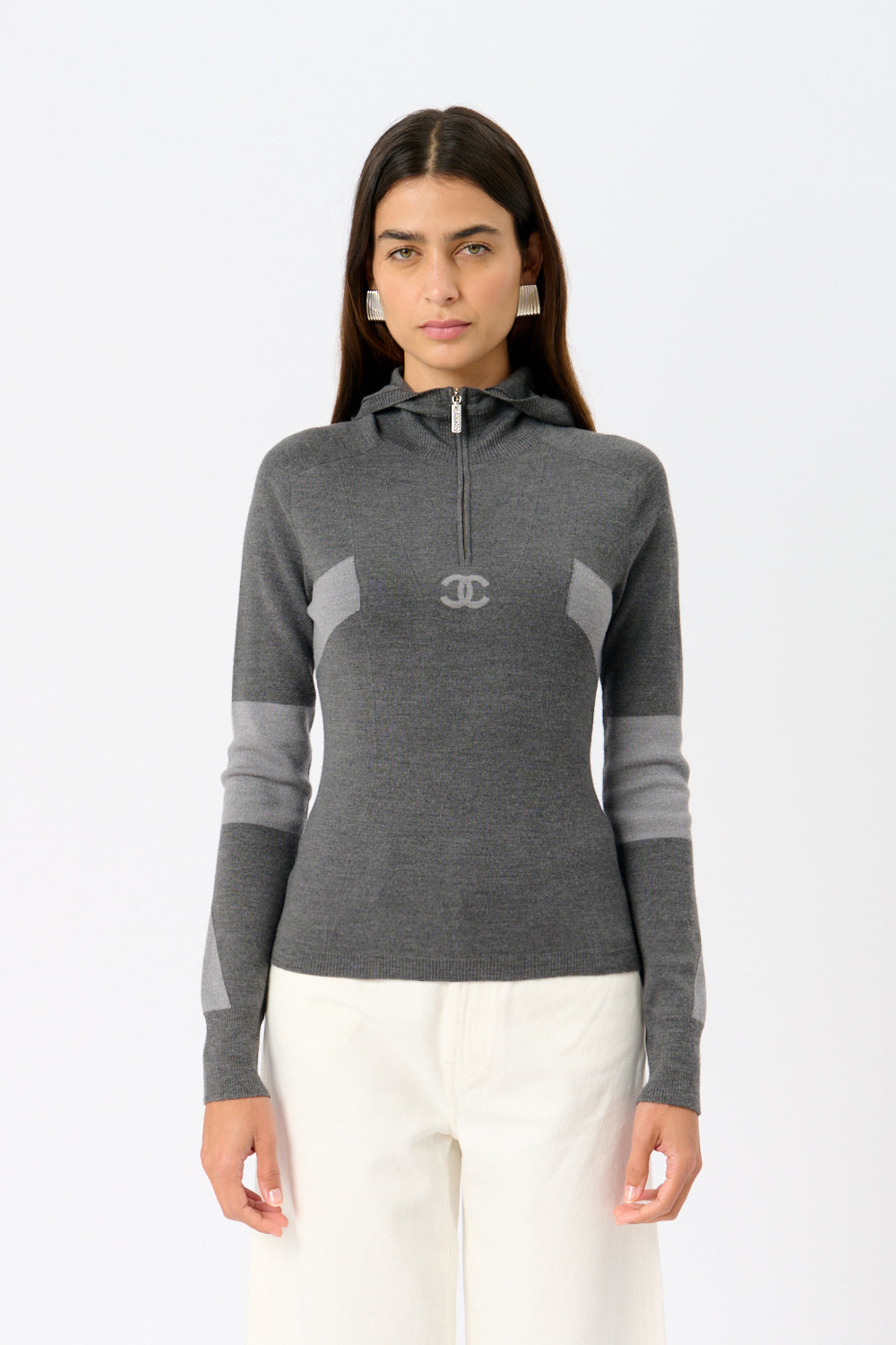 Chanel Coco Neige 24 1/4 Zip Hoodie - Bessette
