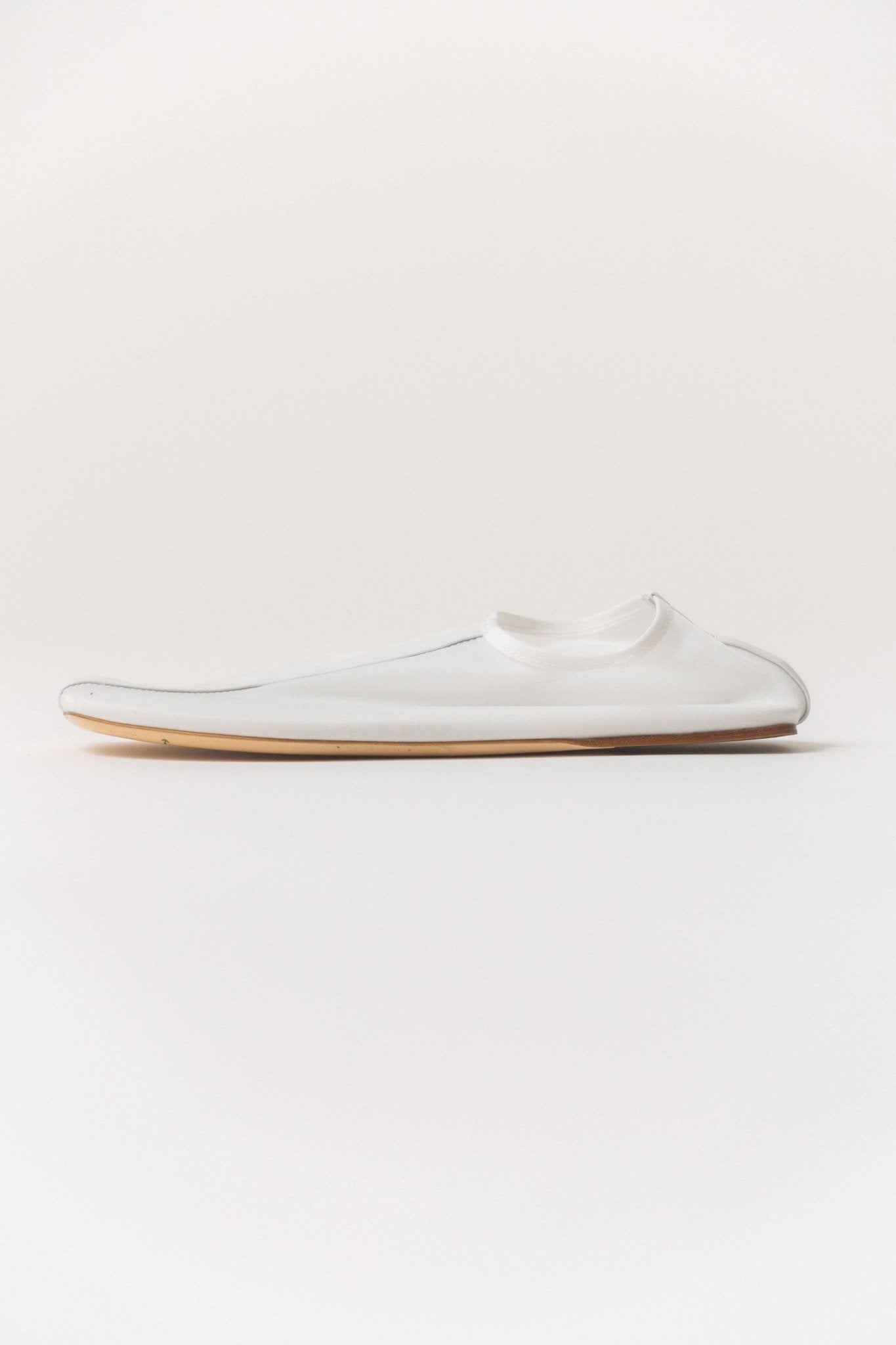 Christopher Esber Leather Trimmed Mesh Flat - Bessette