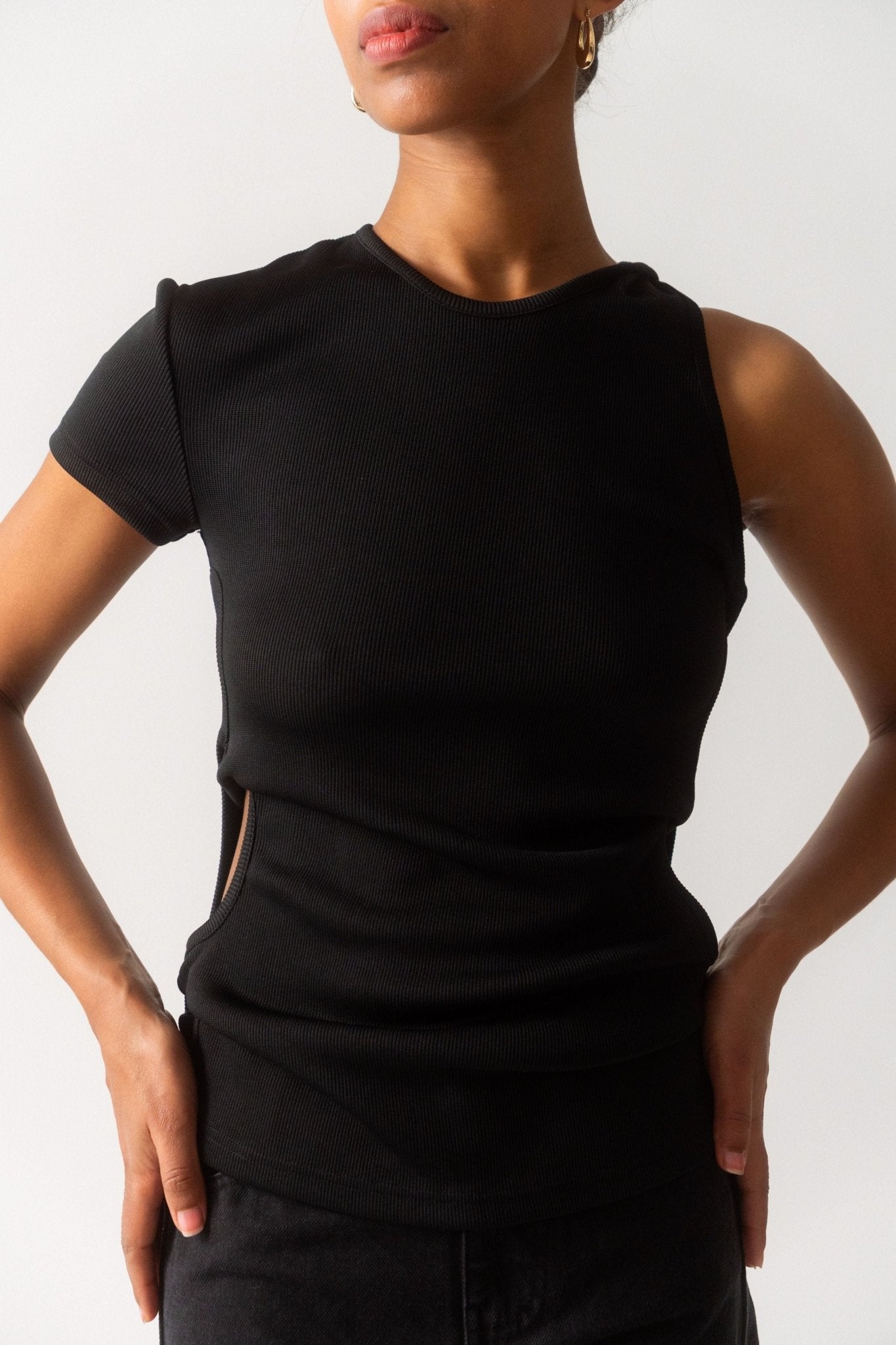Christopher Esber Open Twist Side Tee - Bessette