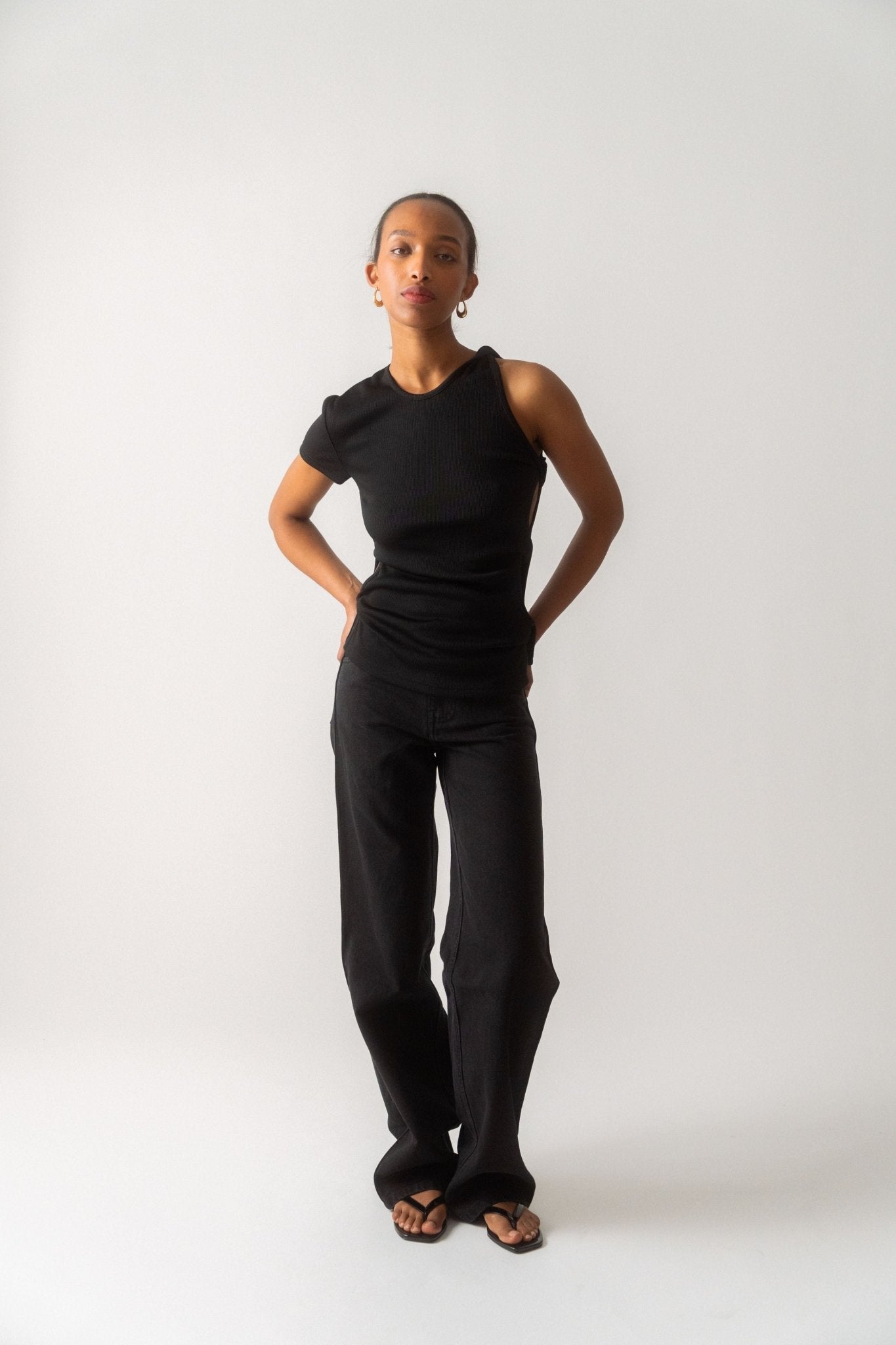 Christopher Esber Open Twist Side Tee - Bessette