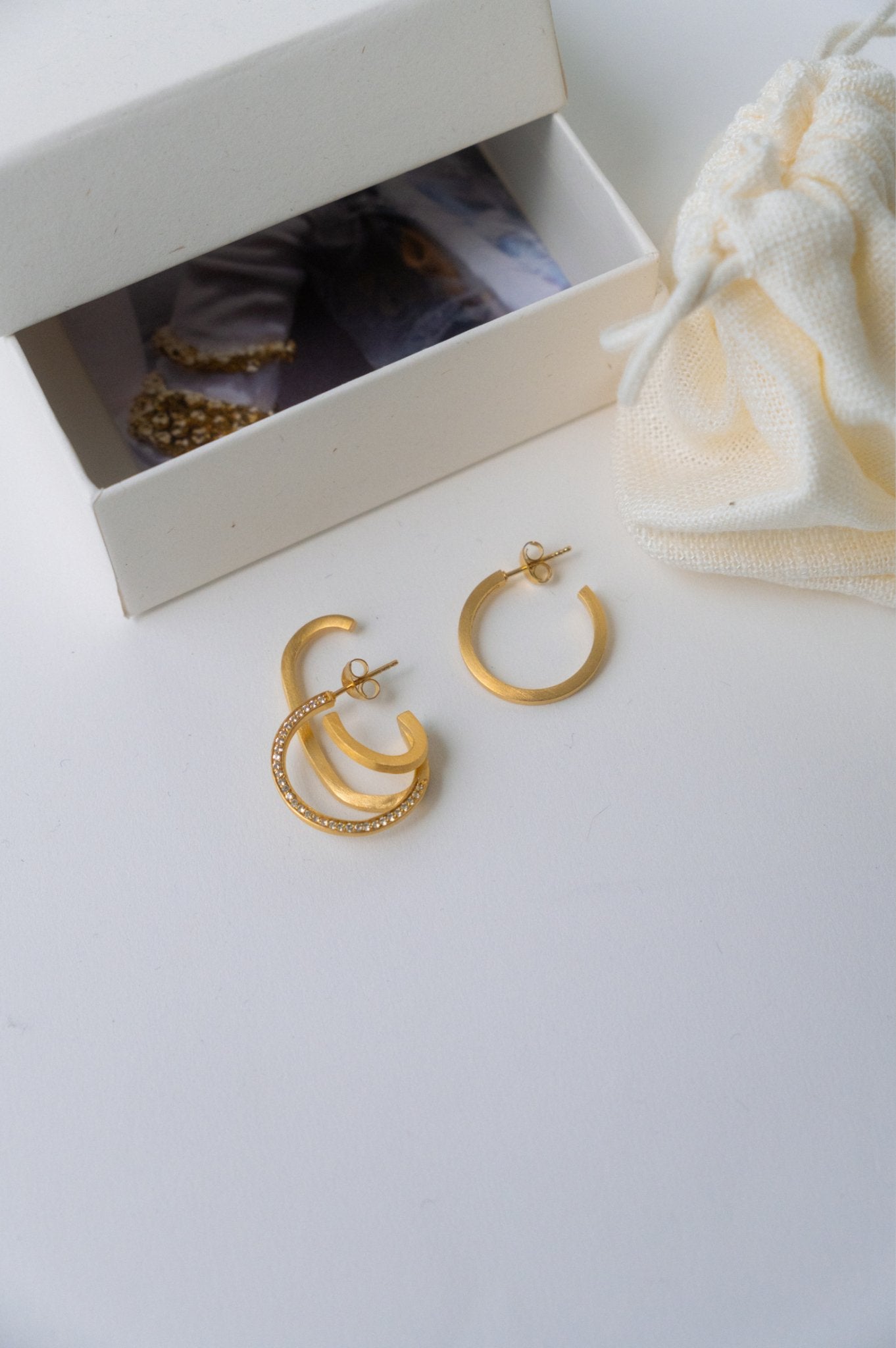 Completedworks Marsh Earrings In Gold - Bessette