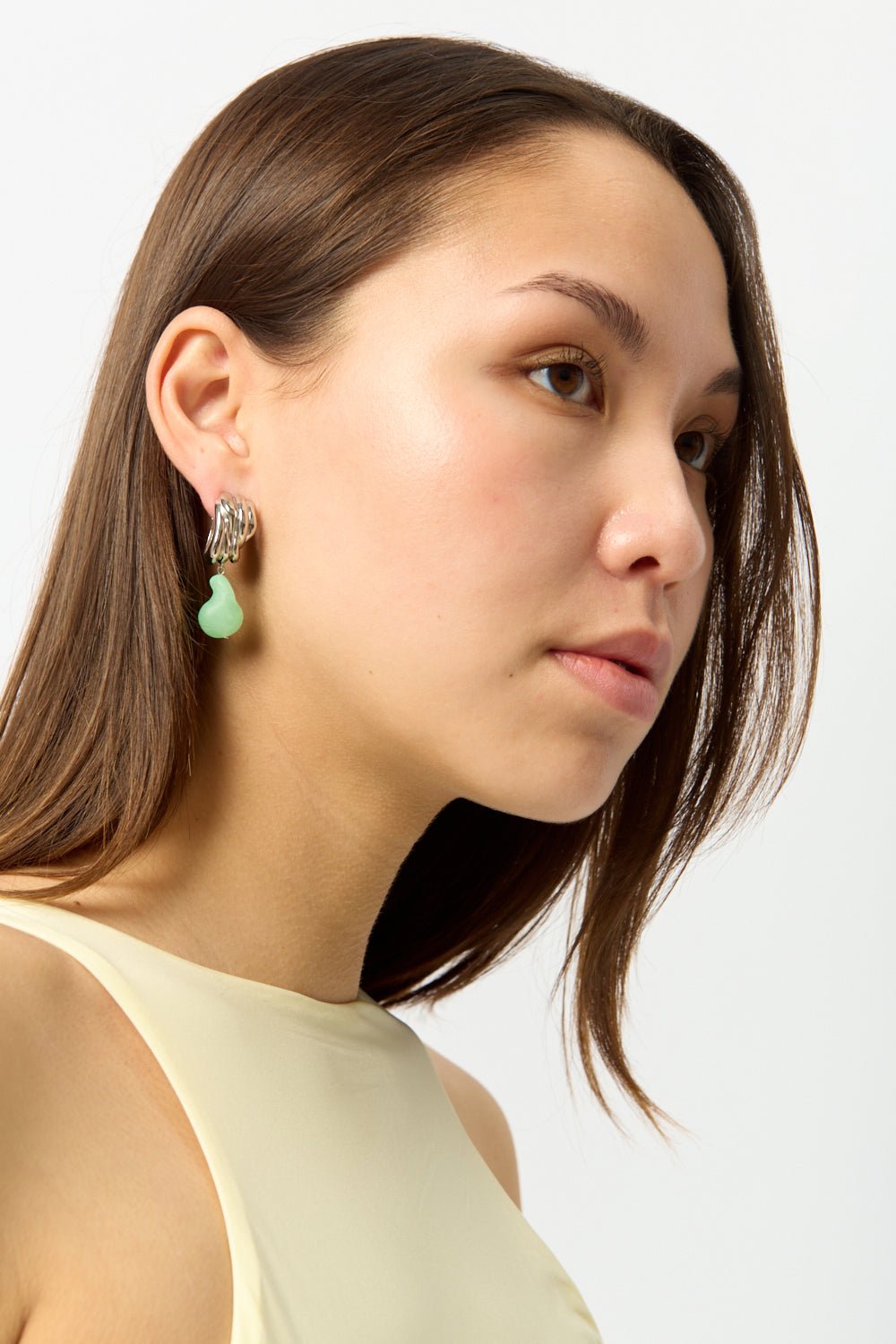 Completedworks Silver Clash Earrings - Bessette