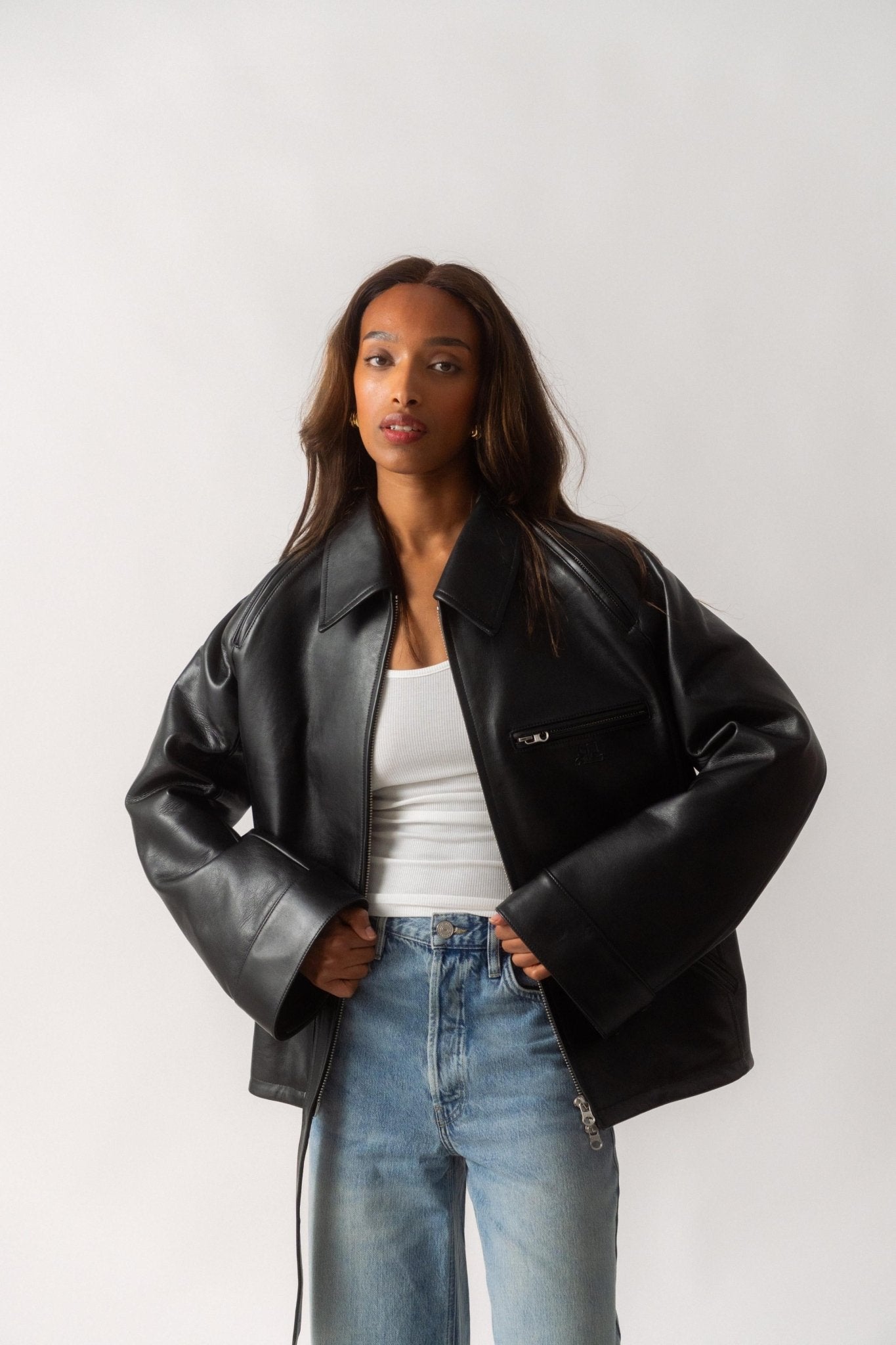 Courrèges Motorcycle Jacket - Bessette