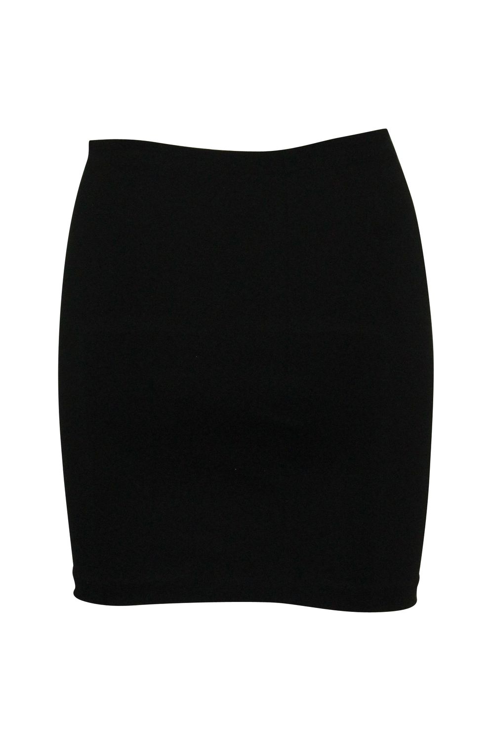 The Row Mini Skirt in Black Polyester