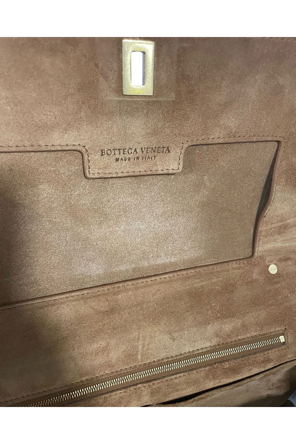 Bottega Veneta The Angle Bag in Black Calfskin Leather