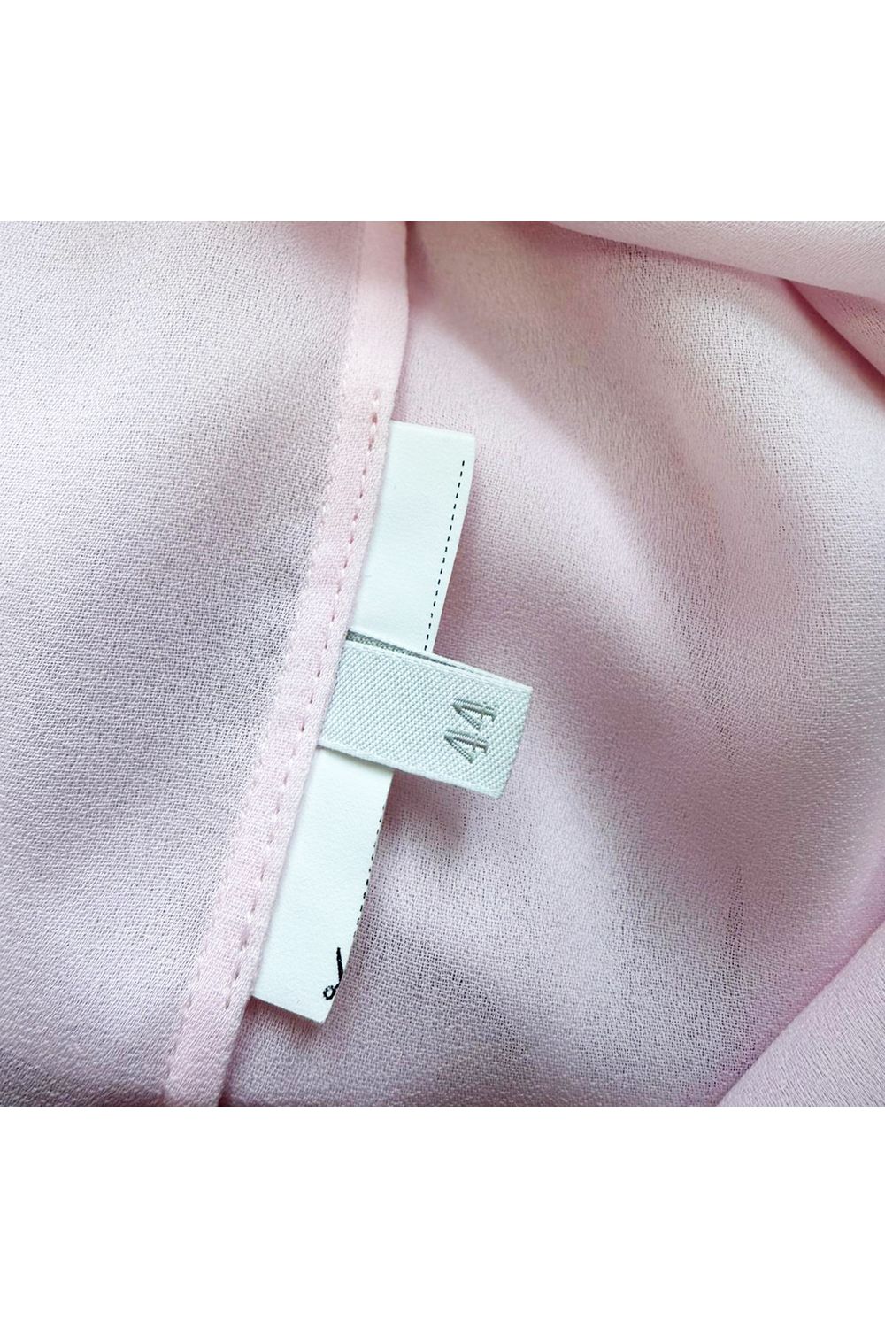  Prada Ruffled Button-Down Blouse in Pink Silk