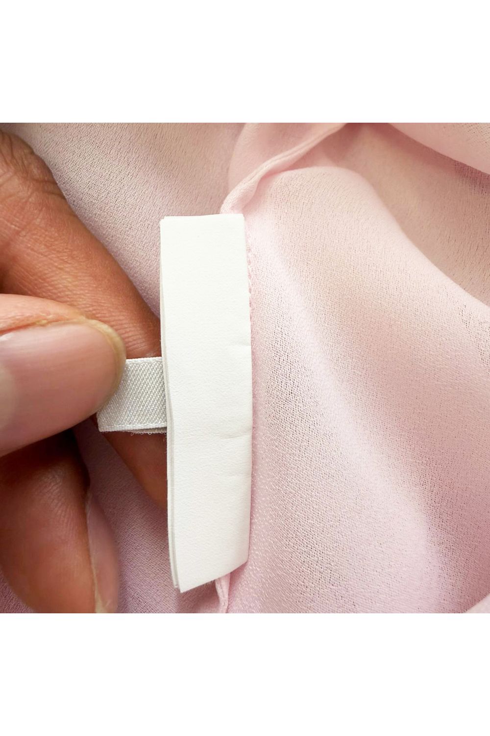  Prada Ruffled Button-Down Blouse in Pink Silk
