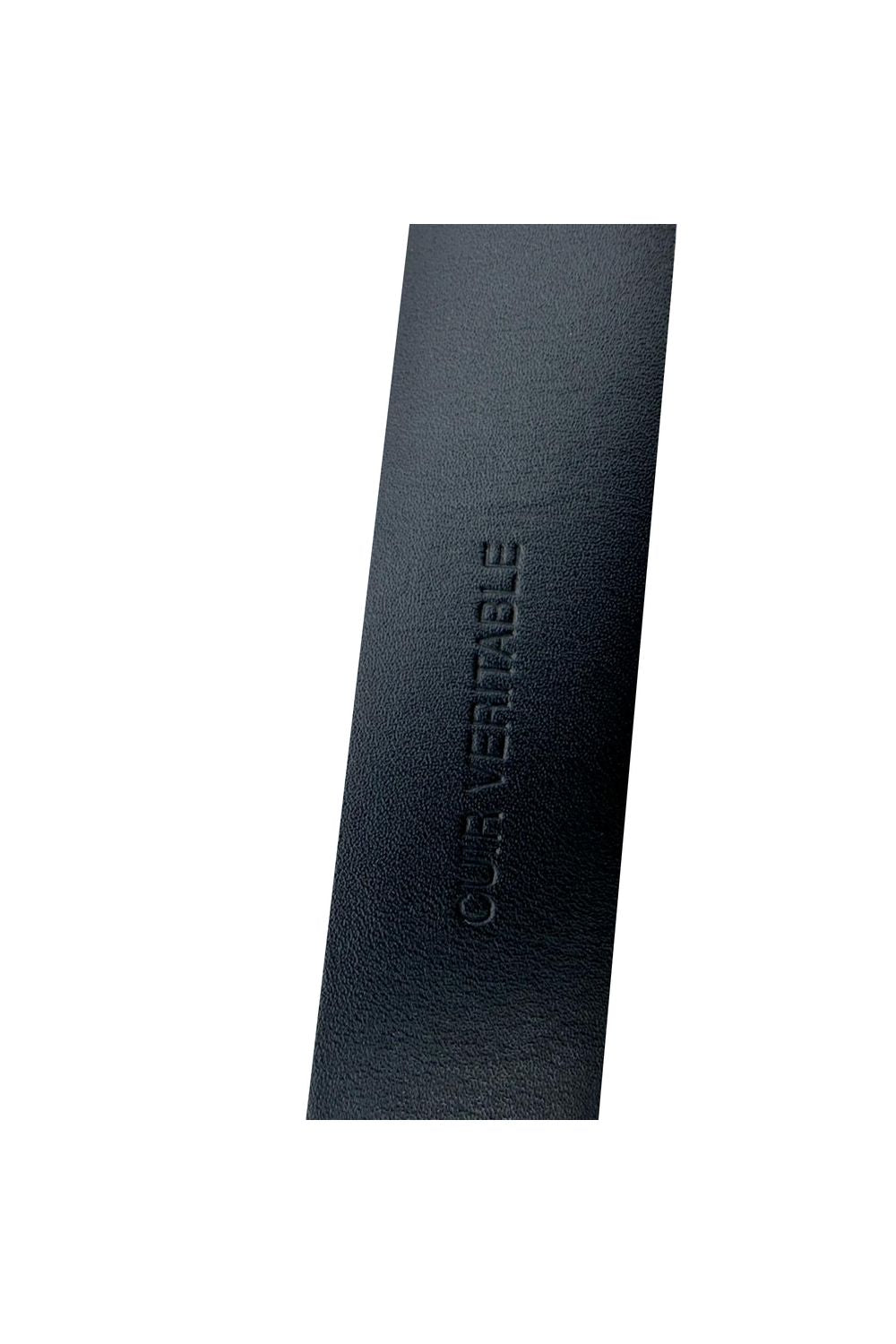 Chanel Chain Interlocking CC Logo Waist Belt in White Leather