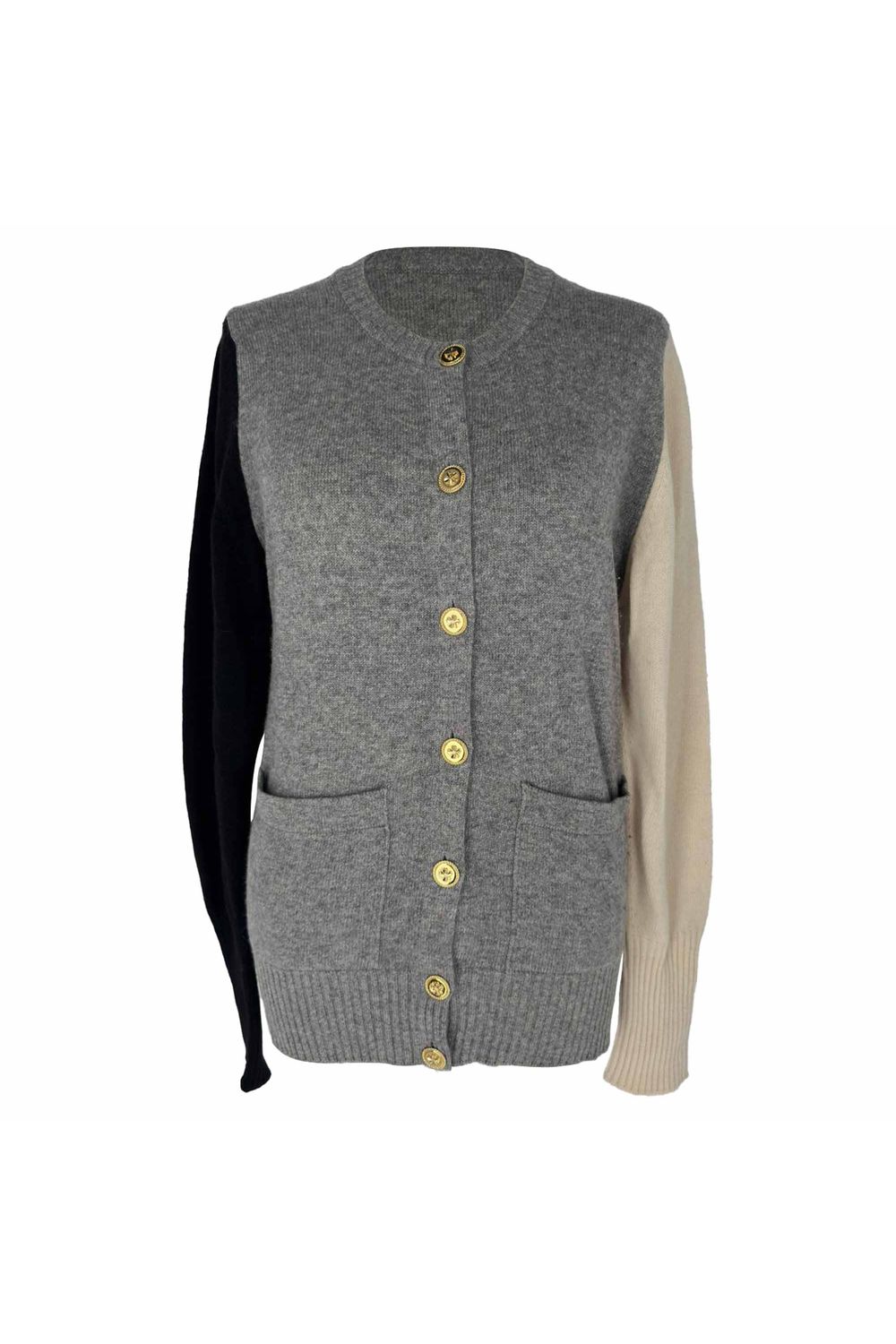 Chanel Colorblock Cardigan in Multicolor Cashmere