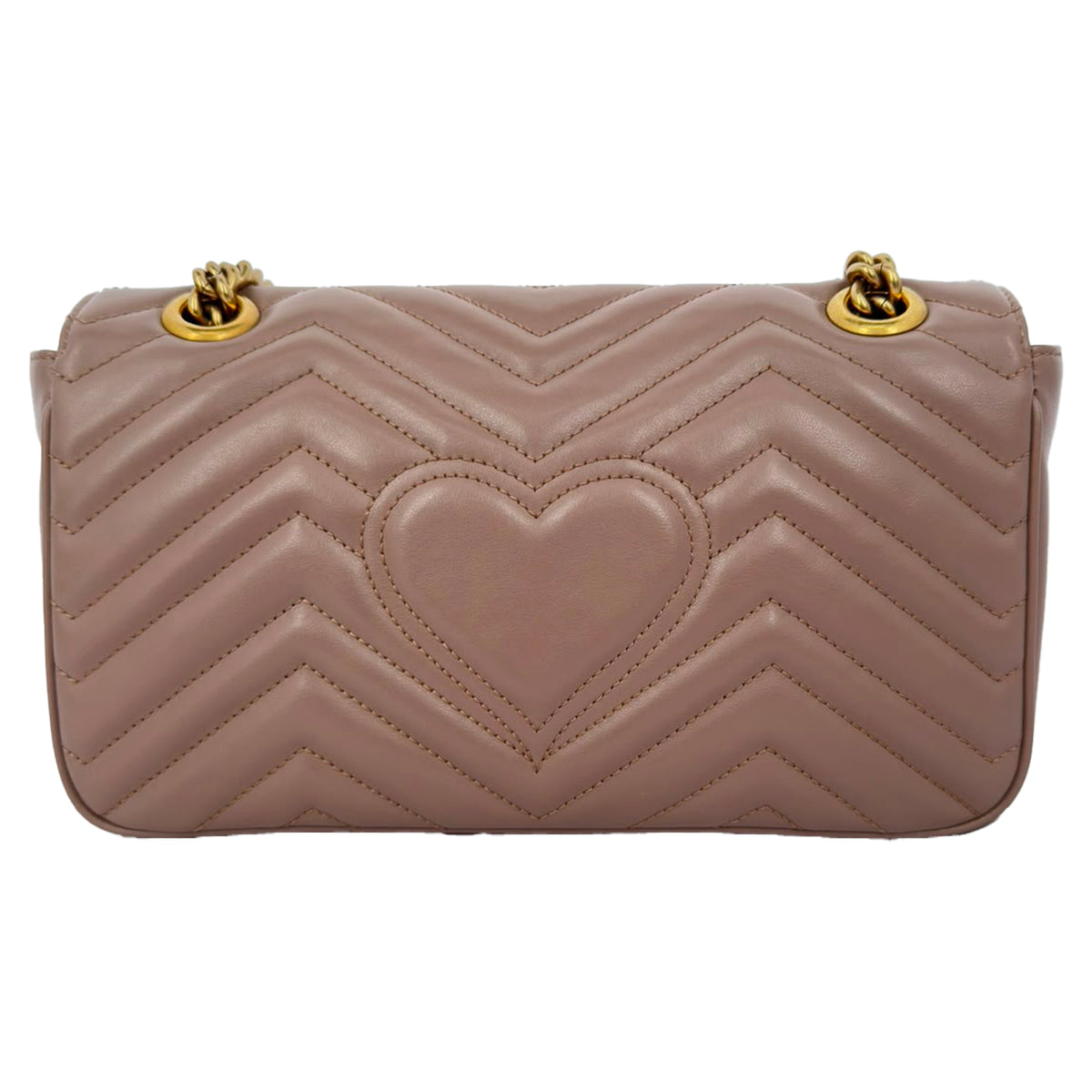 Gucci Medium GG Marmont Crossbody Bag in Tan Leather
