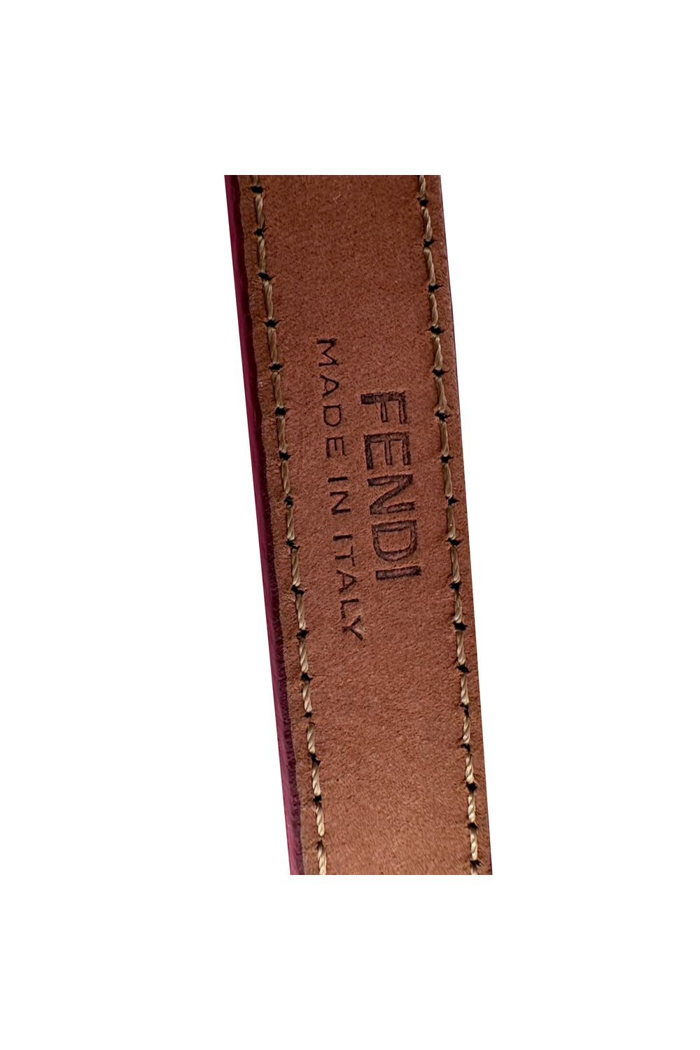  Fendi Double Wrap Bracelet in Multicolor Leather
