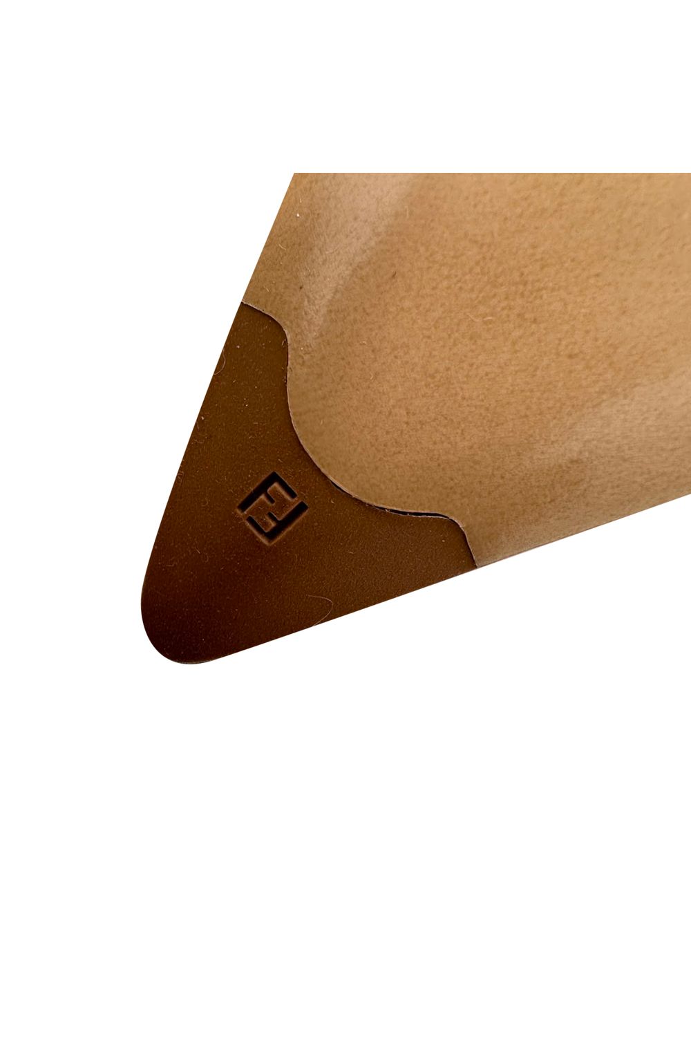  Fendi Fendi First Slingback Pumps in Beige Calf Leather