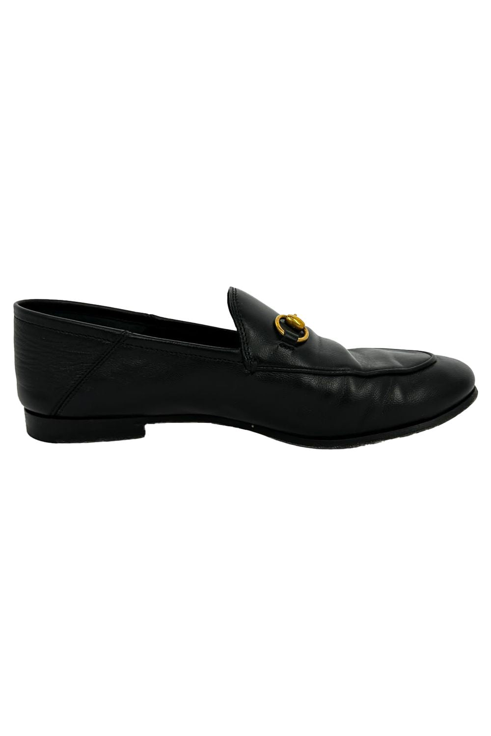 Gucci Horsebit Loafers in Black Calf Leather