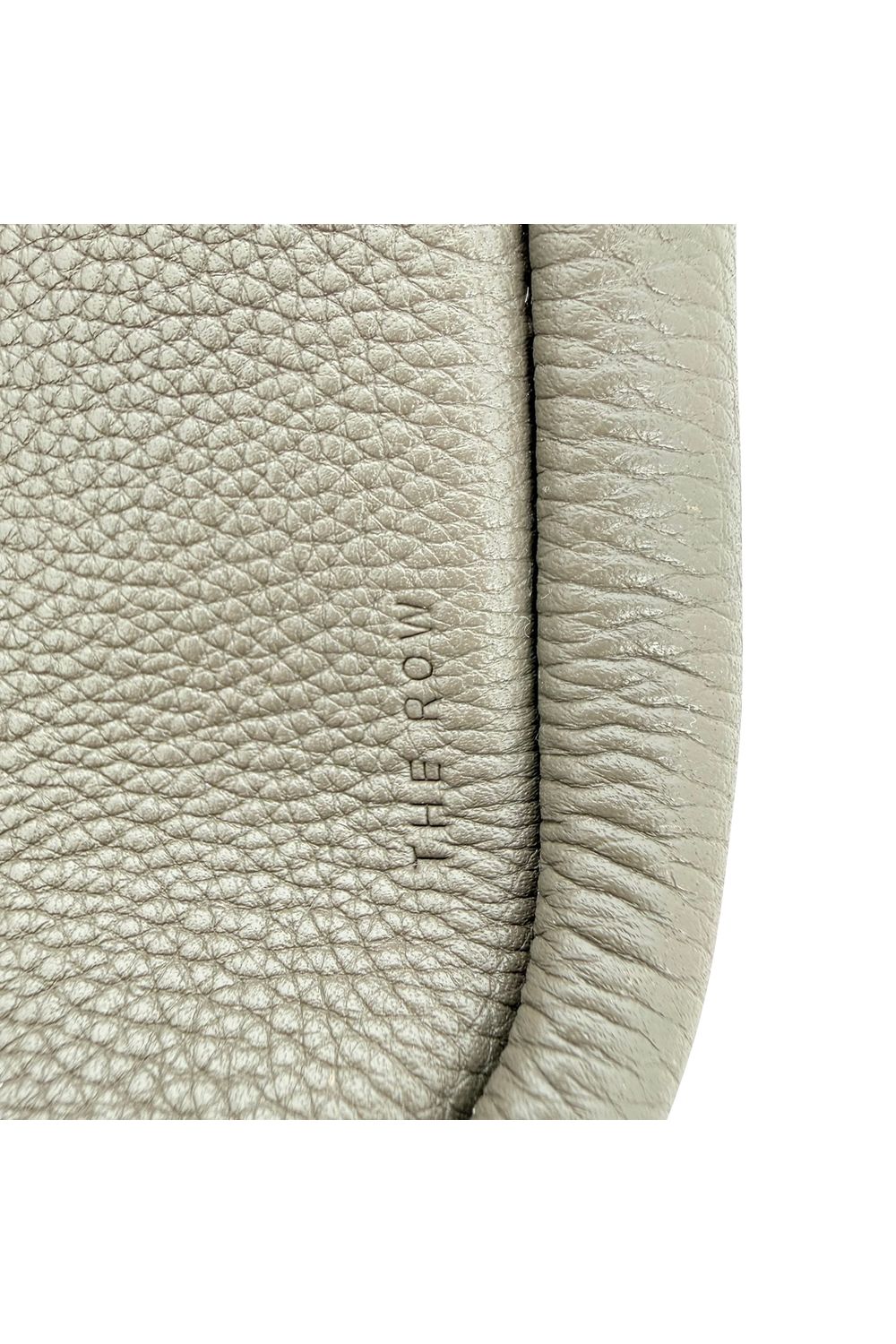 The Row Small Mail Bag in Olive Green 