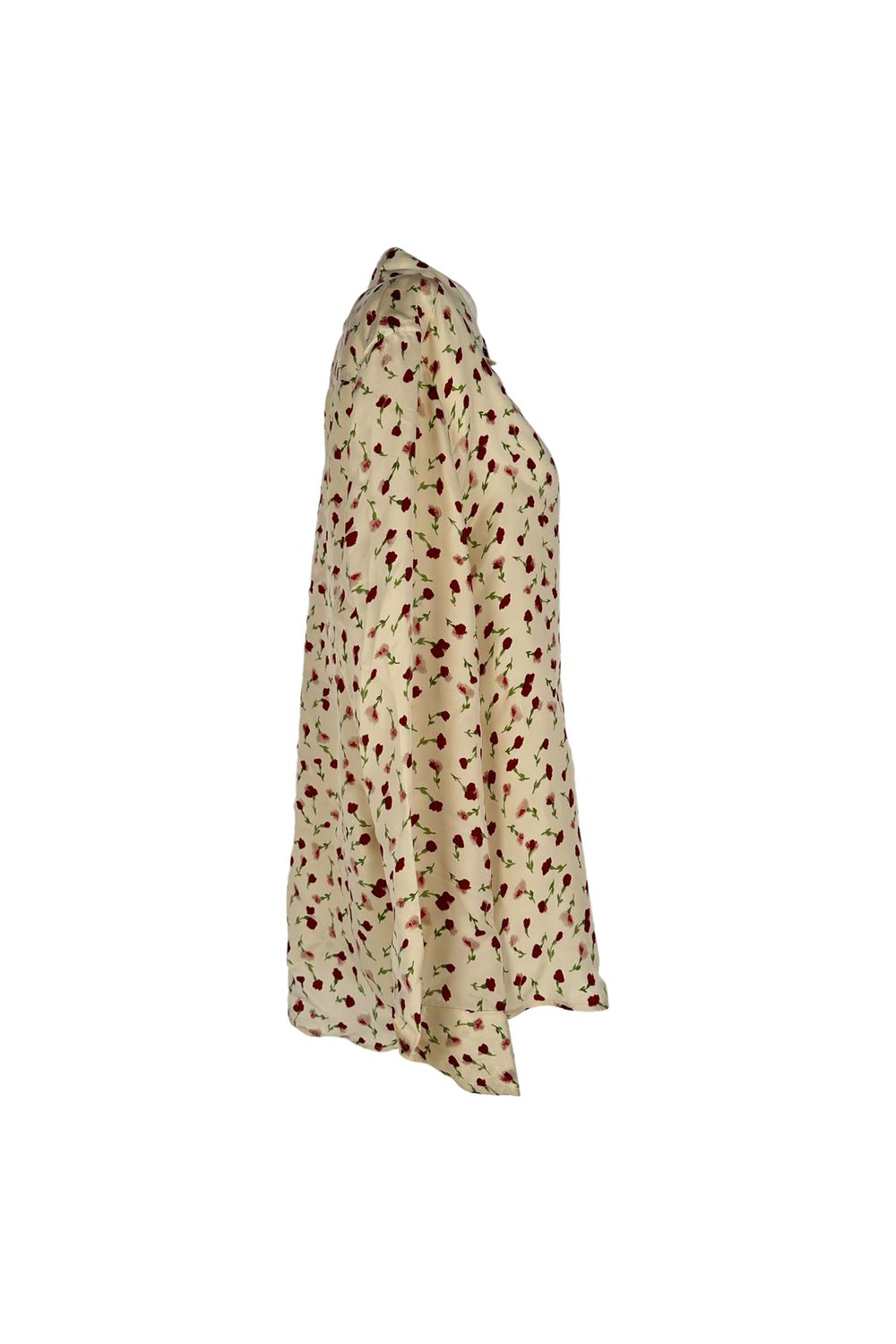 Khaite Argo Printed Shirt in Multicolor Cupro