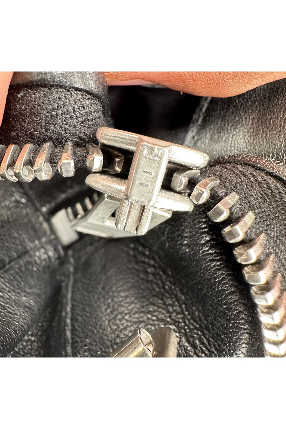 Saint Laurent Mini Skirt in Black Leather