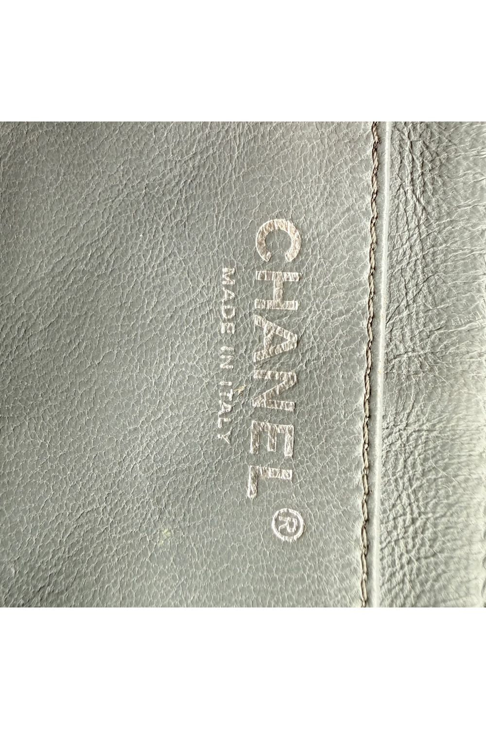 Chanel Classic Jumbo Flap Quilted Bag in Green Patent Leather