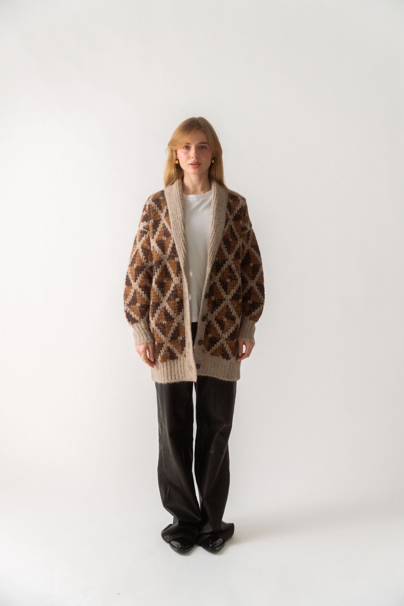 Frame Grandfather Shawl Cardi - Bessette