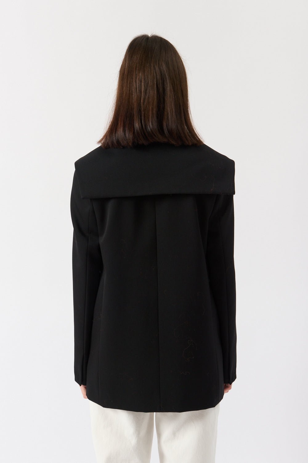 Jil Sander Buckled Wool Blazer - Bessette
