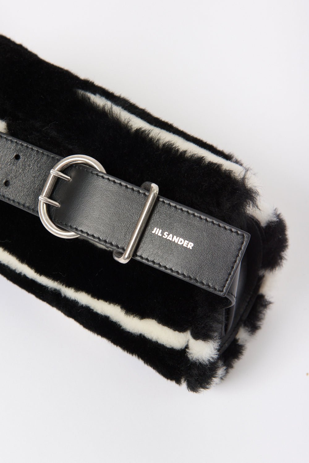 Jil Sander Faux Fur Small Cannolo Bag - Bessette
