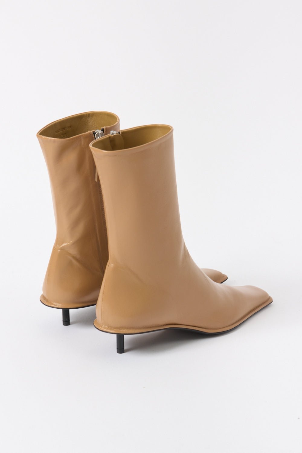 Jil Sander Leather Ankle Boots - Bessette