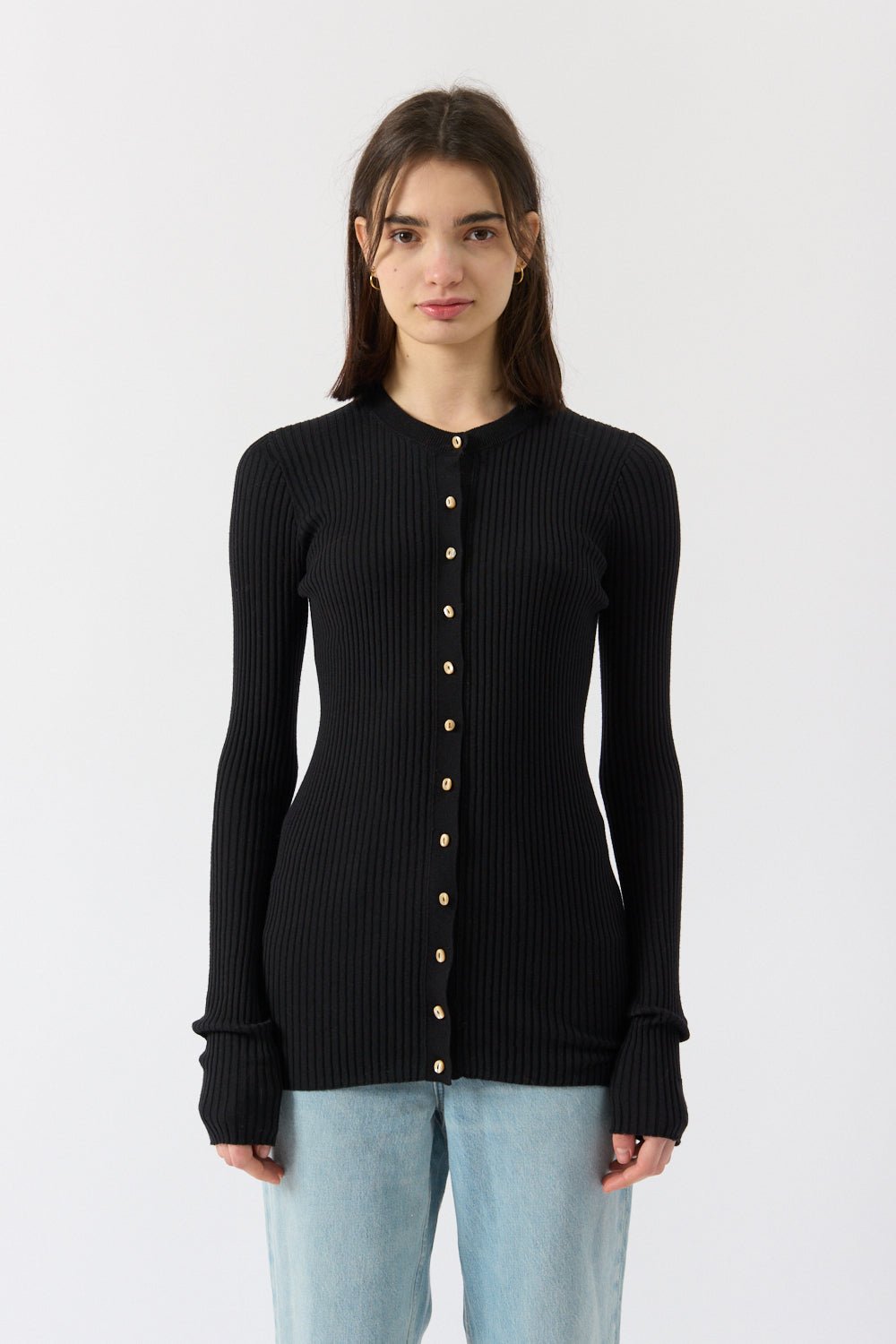 Jil Sander Silk Blend Cardigan - Bessette