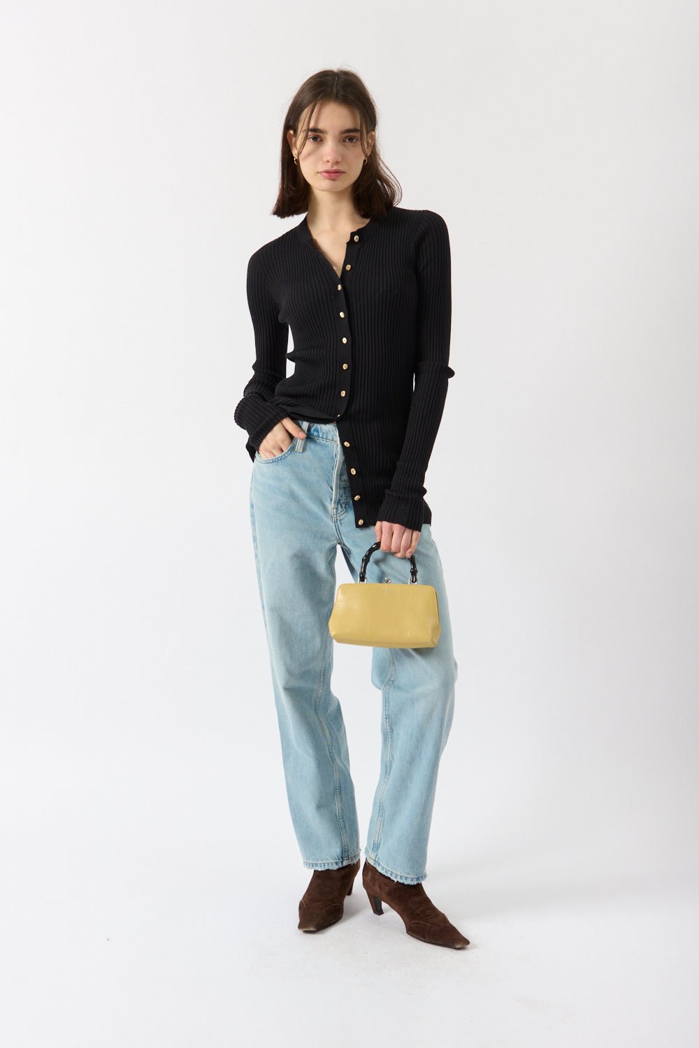 Jil Sander Silk Blend Cardigan - Bessette