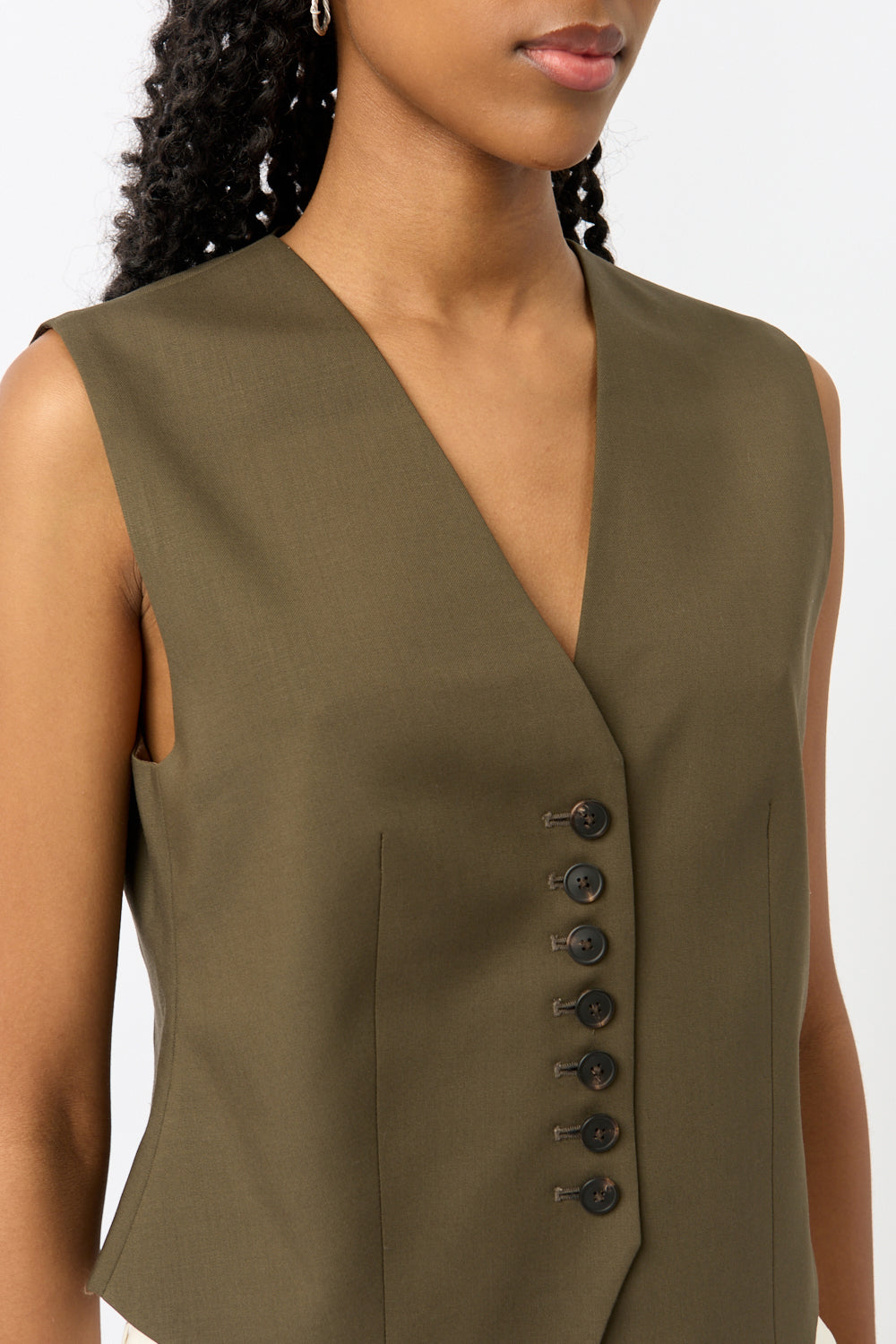 Gilet sagomato Róhe