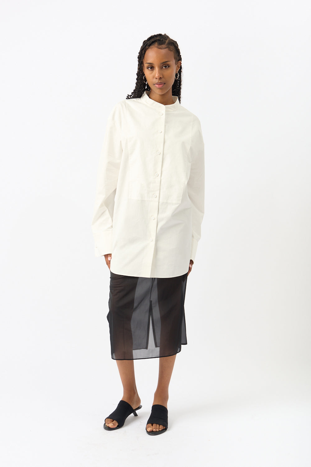 Róhe Modern Tuxedo Shirt
