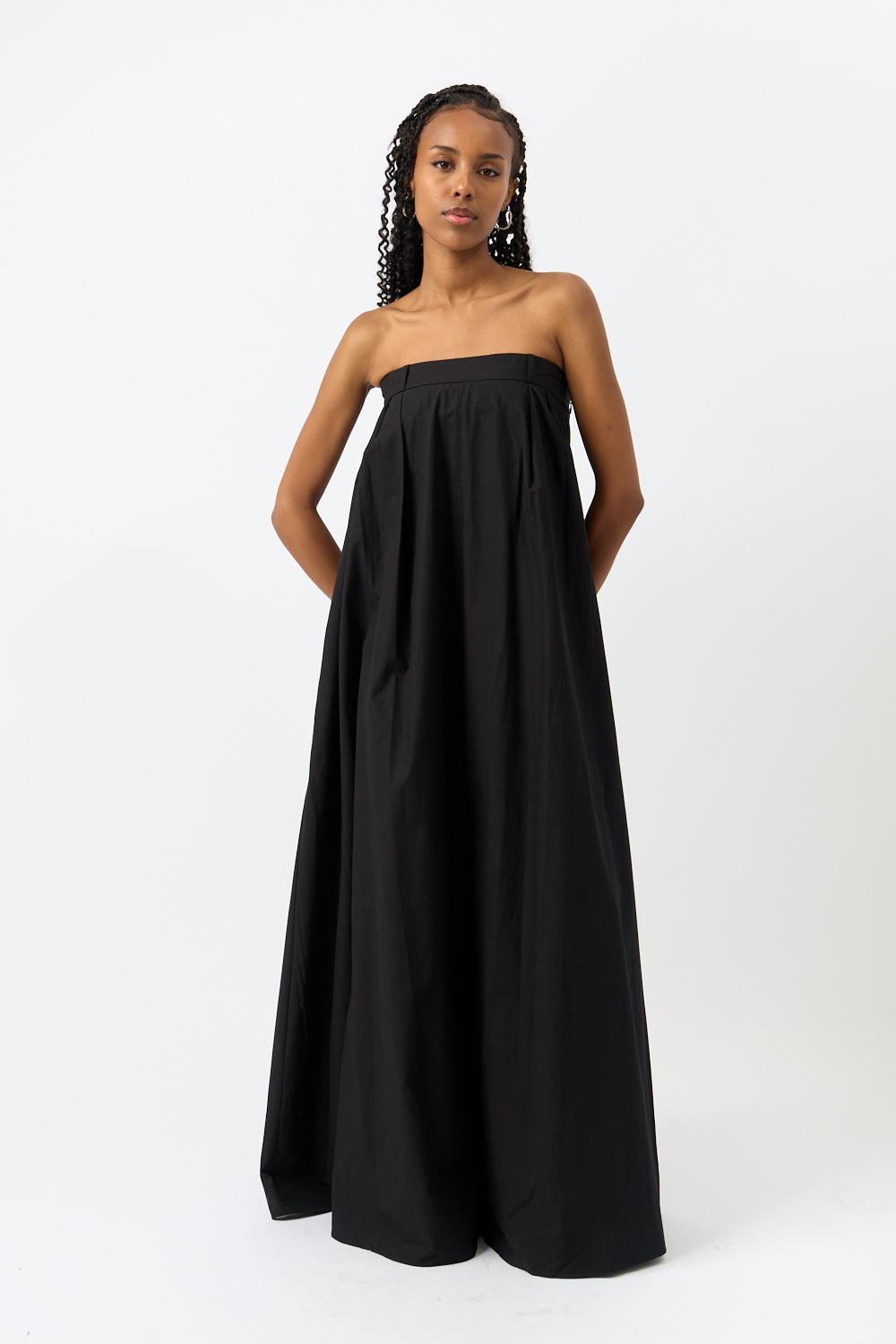 Róhe Strapless Volume Dress - Bessette