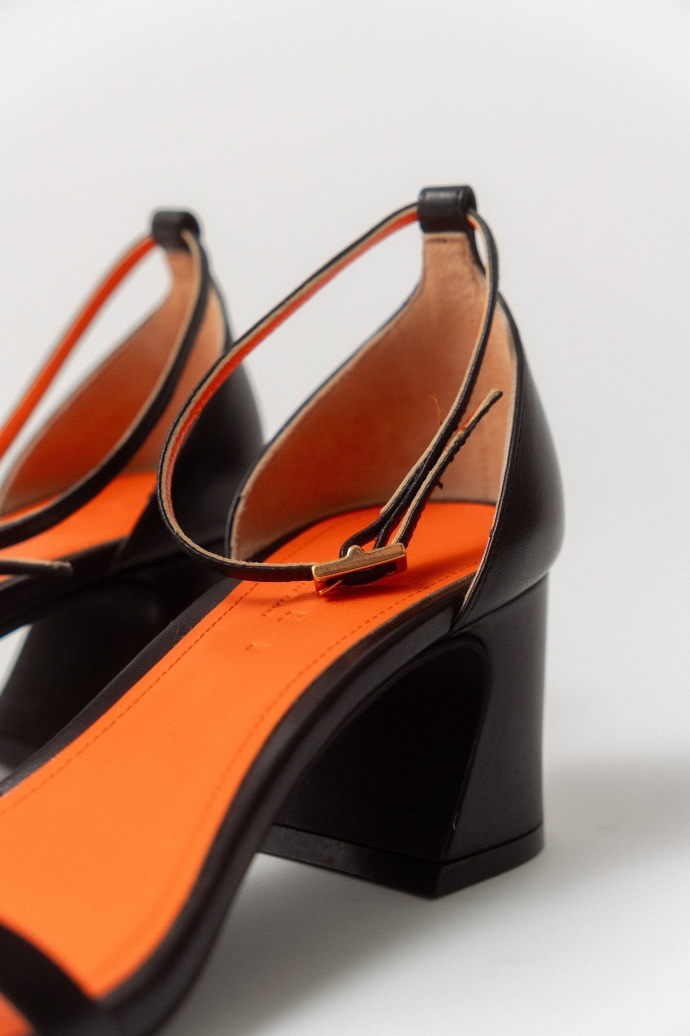 Marni Short Block Heel Sandal - Bessette