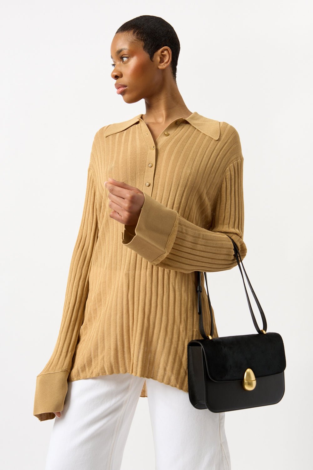 Neous Pheonix Bag Calfhair Black - Bessette