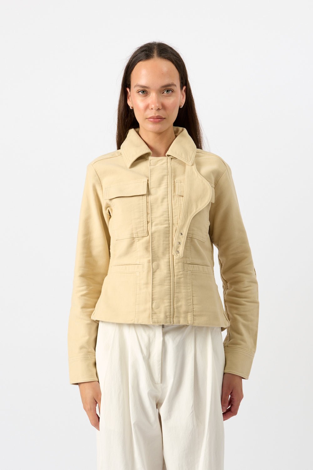 Proenza Schouler White Label Ava Jacket Canvas - Bessette