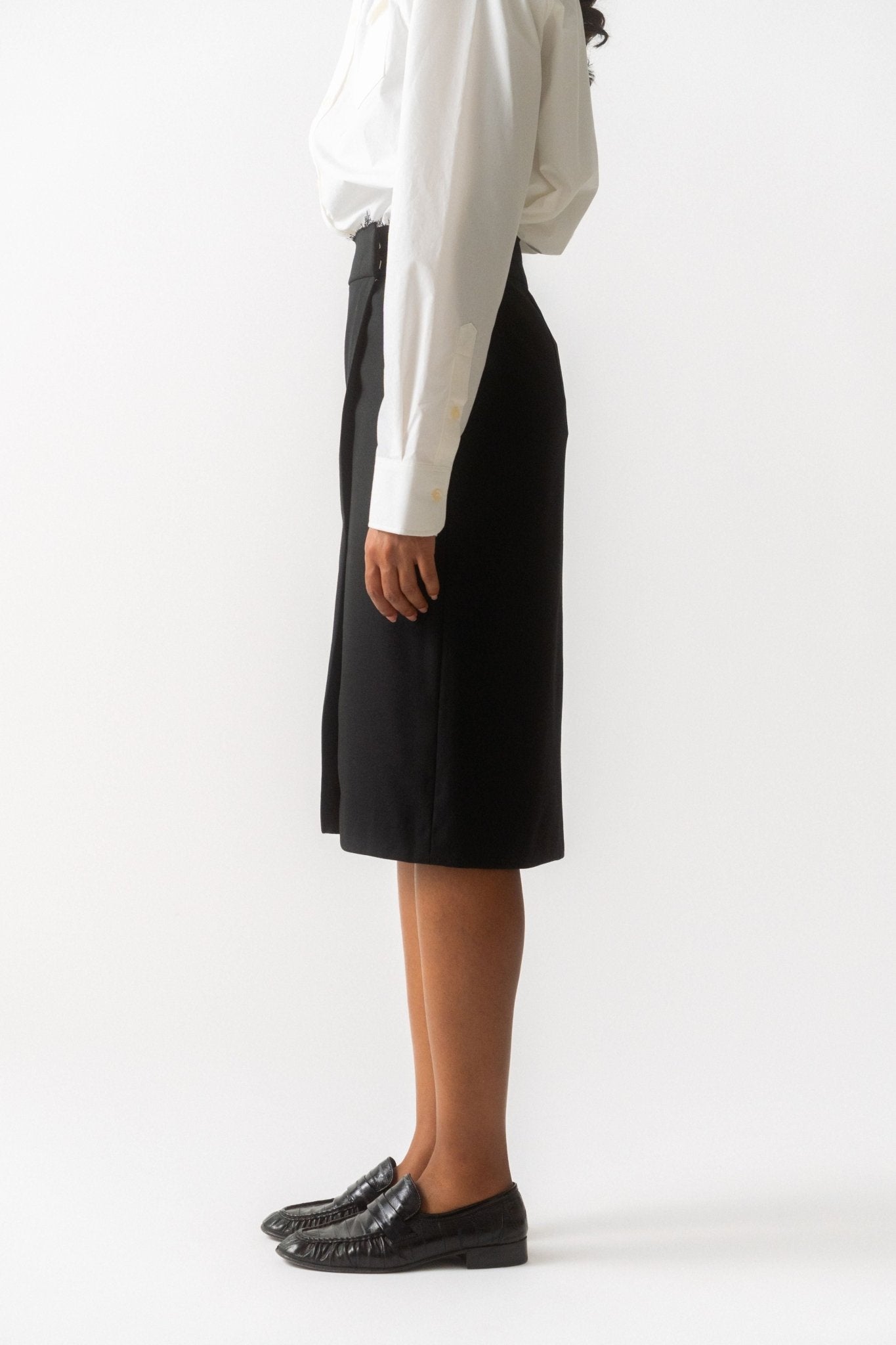 Róhe Raw Edge Knee-Length Skirt - Bessette