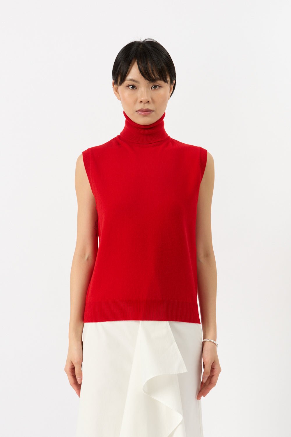 Róhe Sleeveless Turtleneck - Bessette
