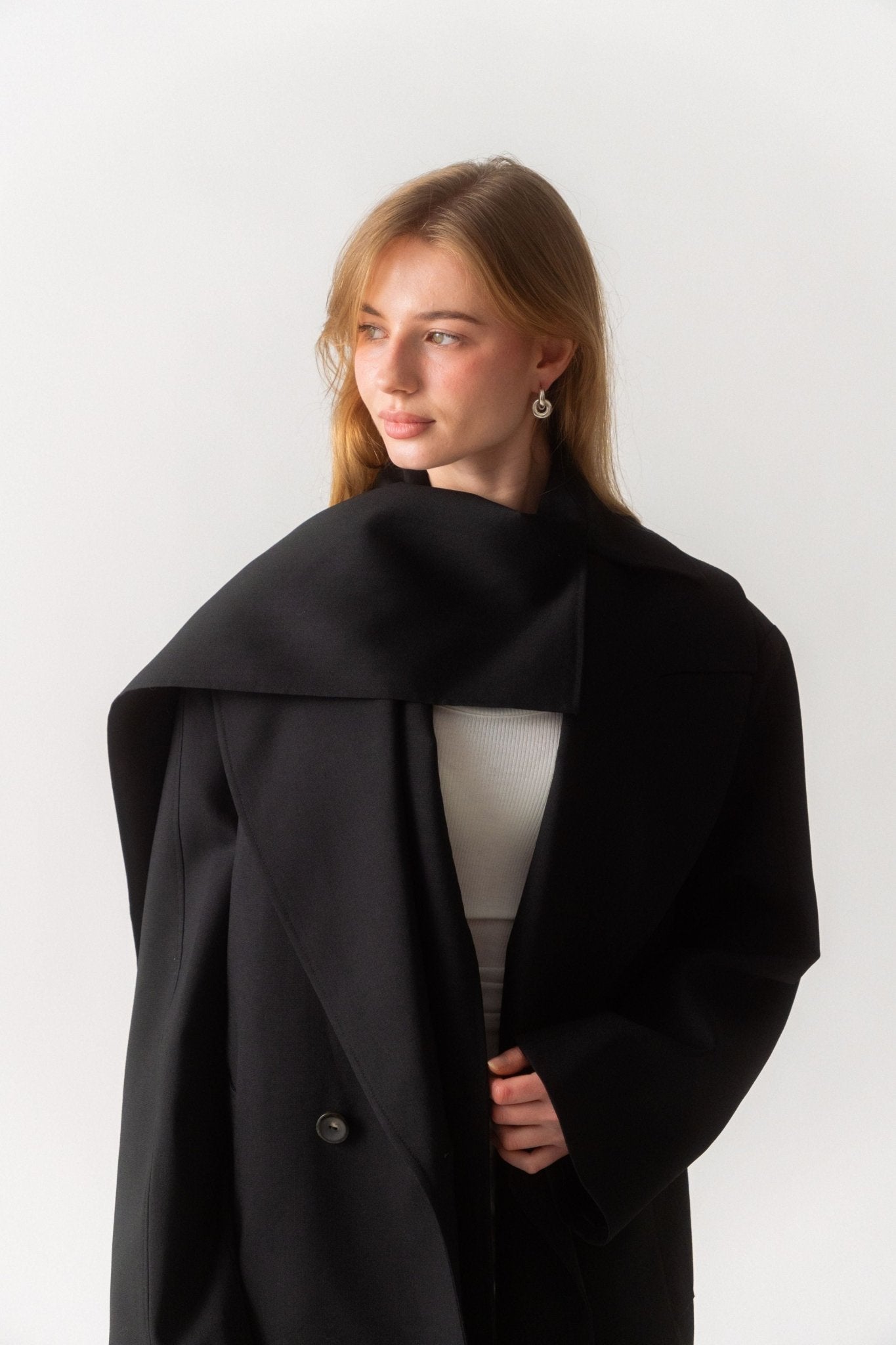 Róhe Tailoring Scarf Jacket - Bessette