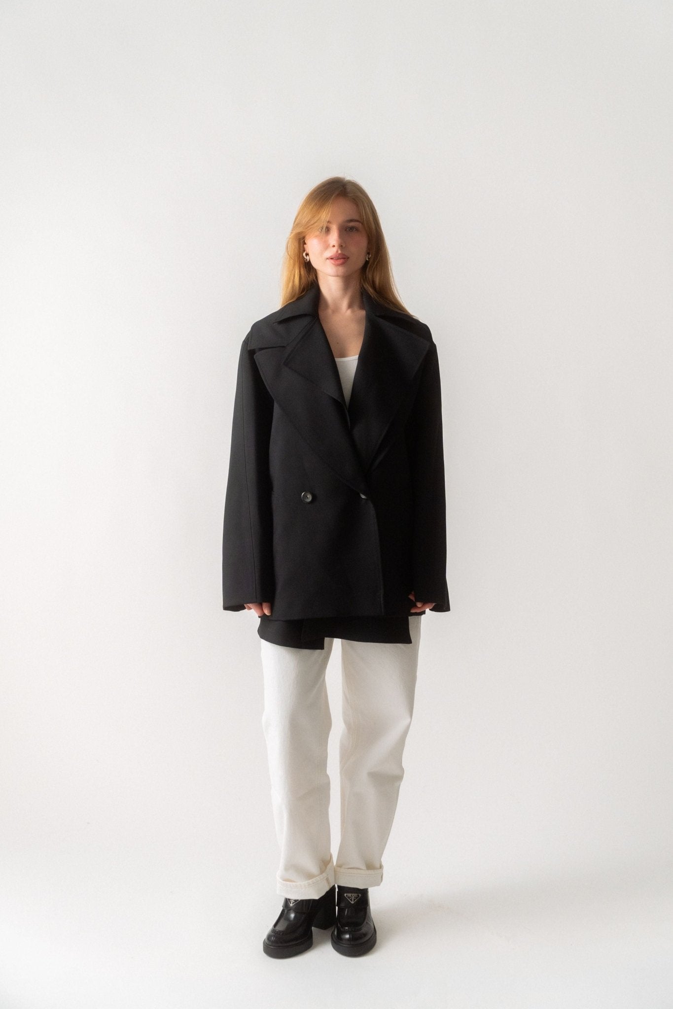 Róhe Tailoring Scarf Jacket - Bessette