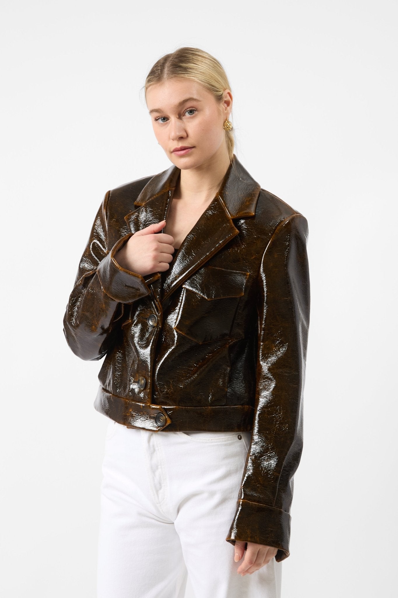 Sportmax Macro Coated Jacket - Bessette