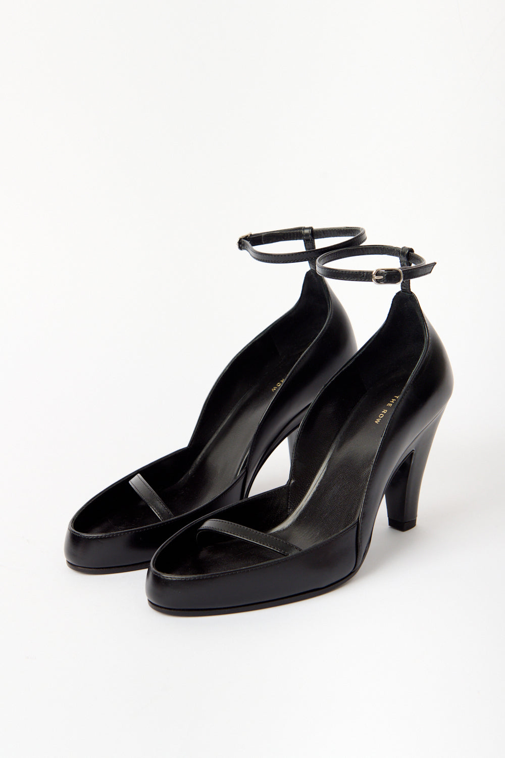 The Row Ankle Strap Pump - Bessette