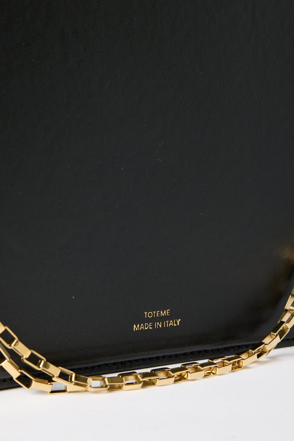 Toteme Chain Bag Black - Bessette