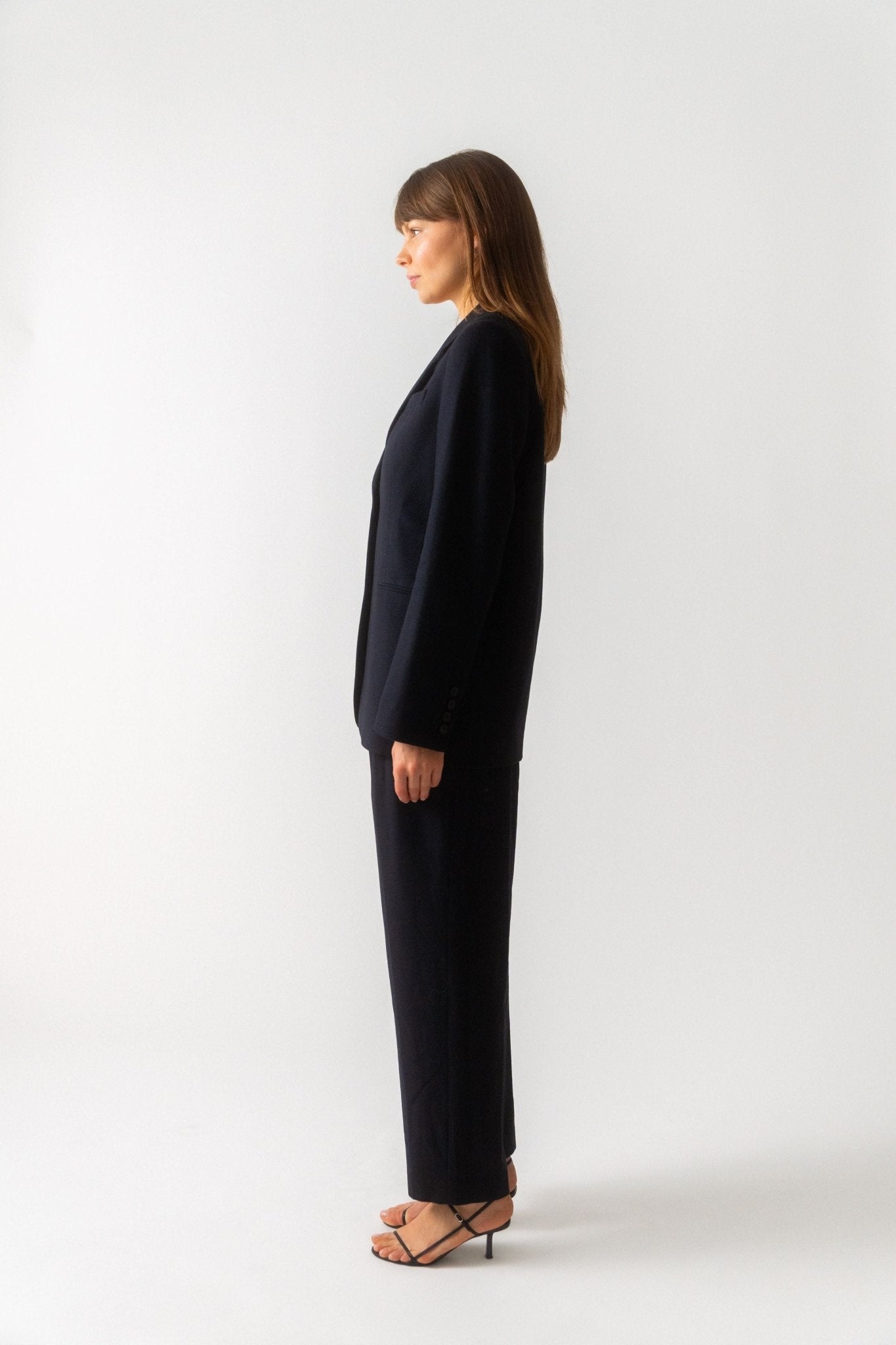 Toteme Double-Pleated Tailored Trousers - Bessette