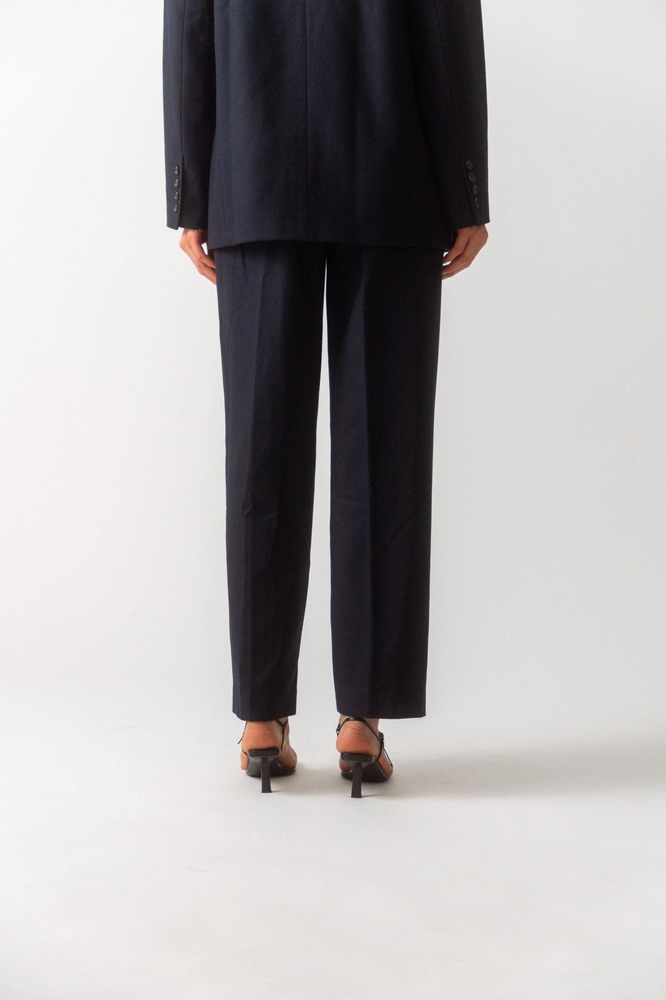 Toteme Double-Pleated Tailored Trousers - Bessette